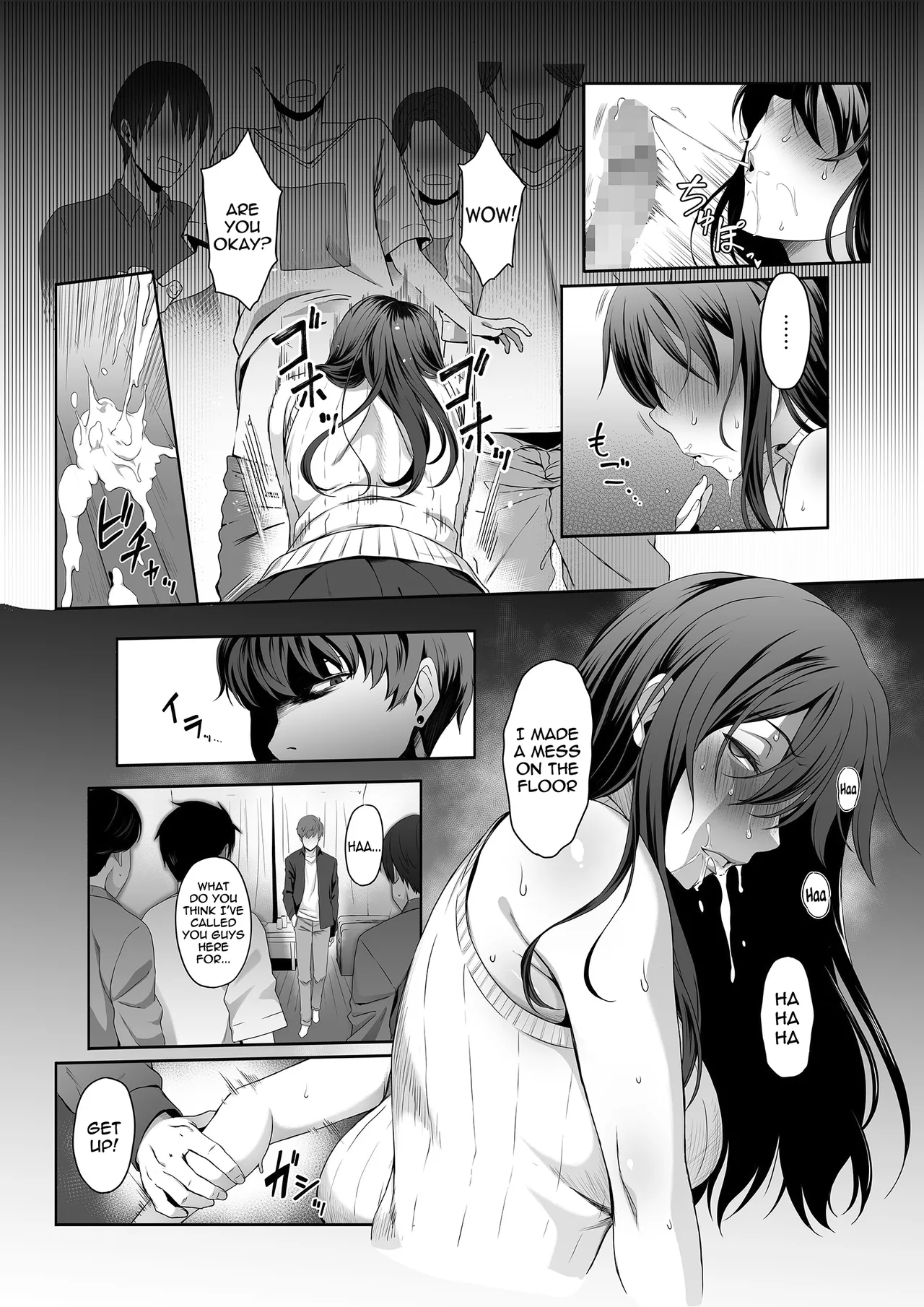 [Yareba Dekiru Ko.] Hitozuma Omocha -Danna ni mo, Musuko ni mo Mesetsukete, Keibetsusaretai- | Married Woman Toy - I want to be despised by my husband and son [English] [meganekun_tl] page 20 original parody - nakadashi mosaic censorship hentai manga - read online free
