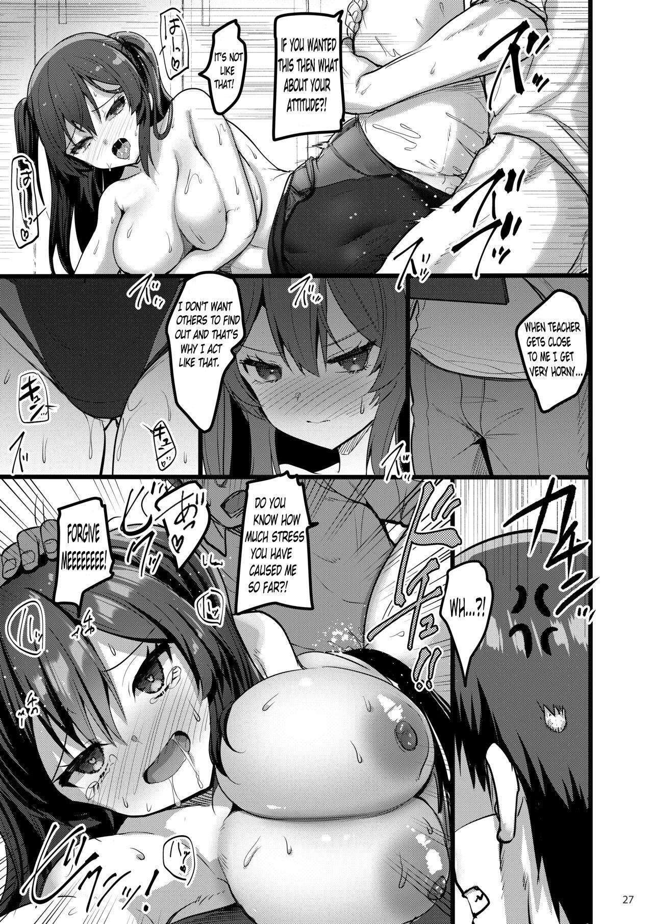 Jibun ni dake Atari ga Tsuyoi Seito ni Saiminjutsu o Kaketa Hanashi | A story of how I hypnotized a student who was only mean to me. page 26 original parody - sole female sole male hentai manga - read online free