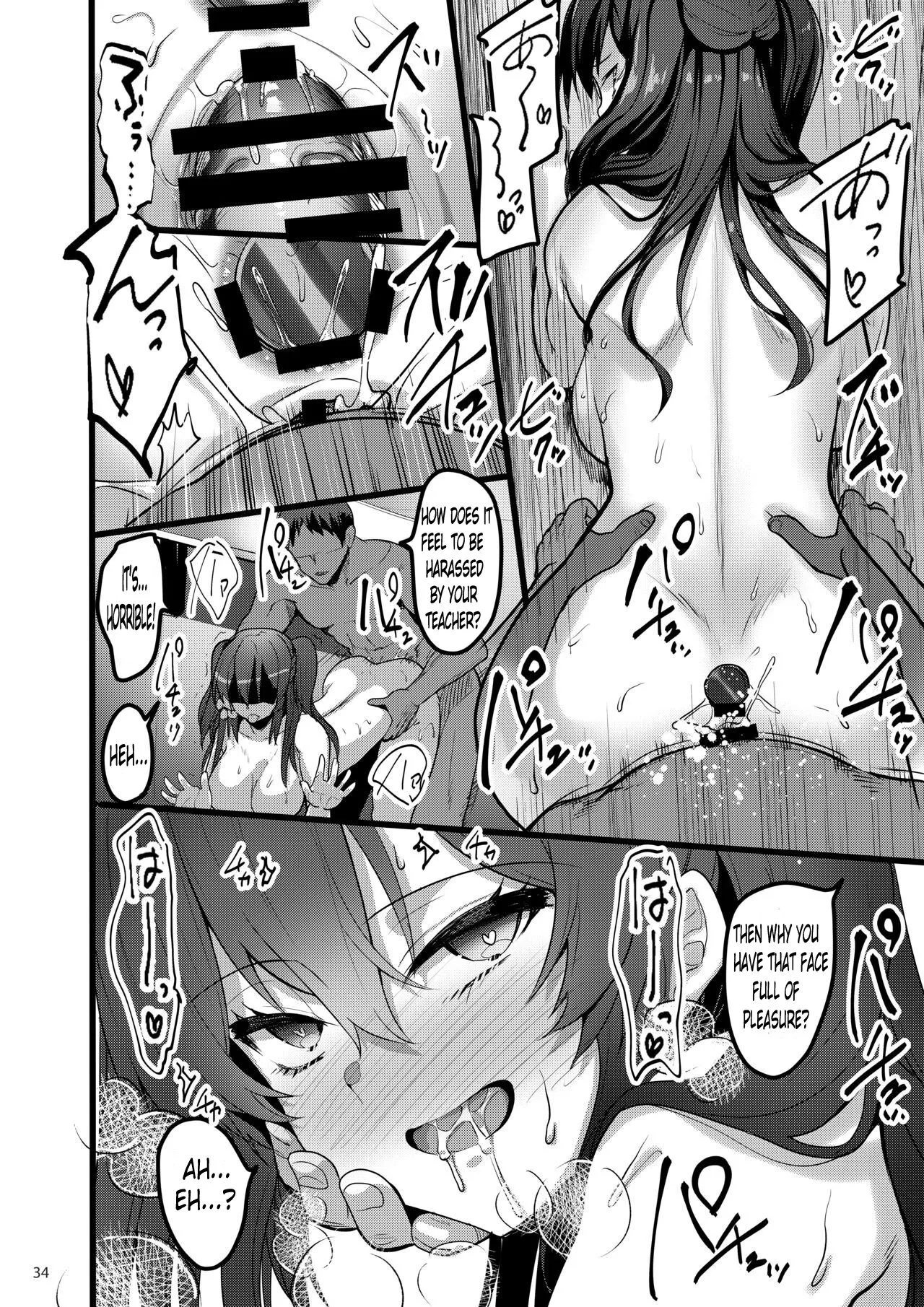 Jibun ni dake Atari ga Tsuyoi Seito ni Saiminjutsu o Kaketa Hanashi | A story of how I hypnotized a student who was only mean to me. page 33 original parody - sole female sole male hentai manga - read online free