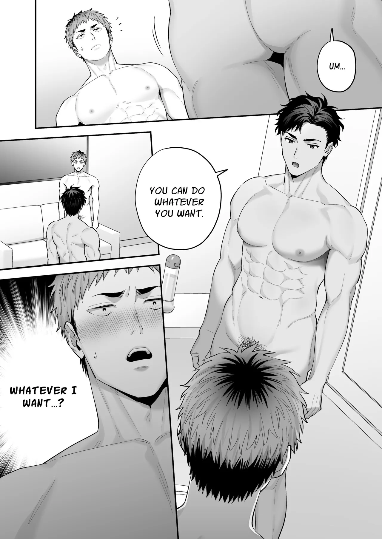 Requesting Man Tits: Fucking Total Masochist Kuro-kun Silly While Teasing His Sensitive Nipples page 12 original parody - big breasts multi-work series hentai manga - read online free