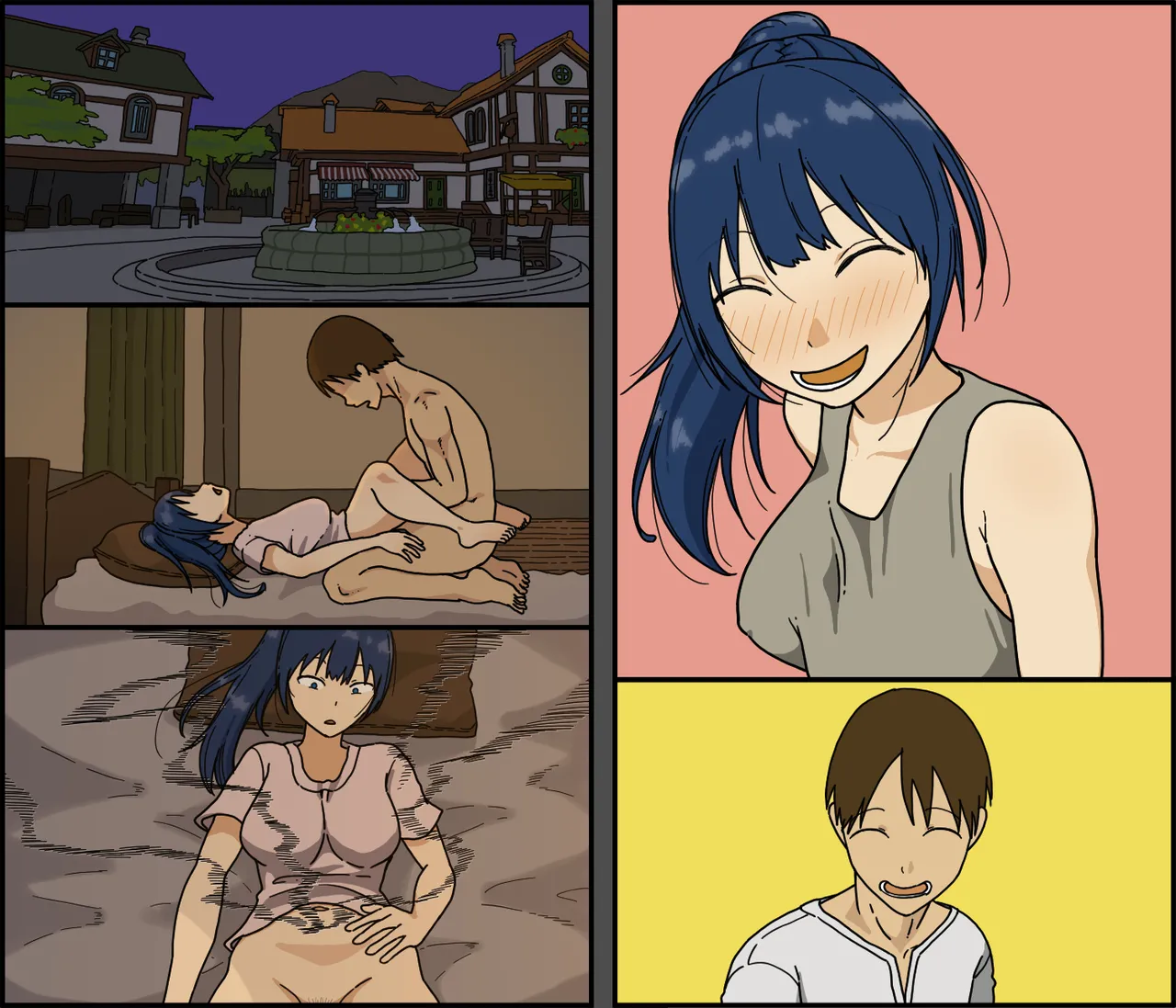 Kaijushi Sera Inkei ni Ochiru page 75 original parody - sole female nakadashi hentai manga - read online free