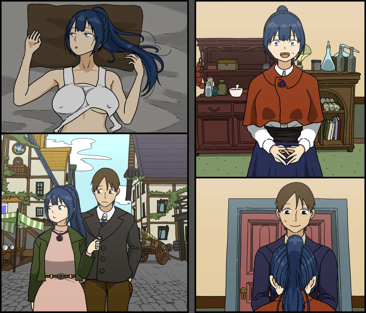 Kaijushi Sera Inkei ni Ochiru page 90 original parody - sole female nakadashi hentai manga - read online free