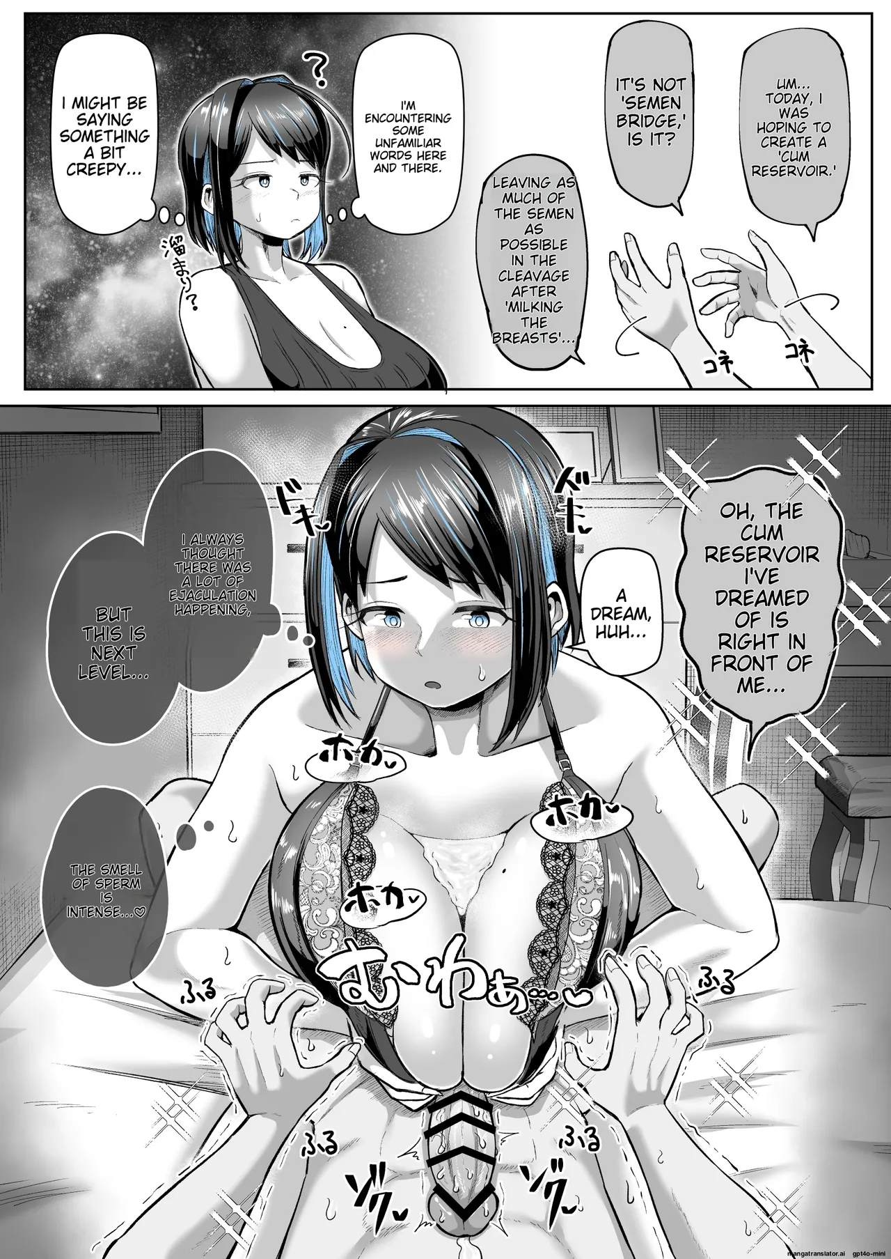 This is the story of how she came to love titjobs! page 10 original parody - scanmark paizuri hentai manga - read online free