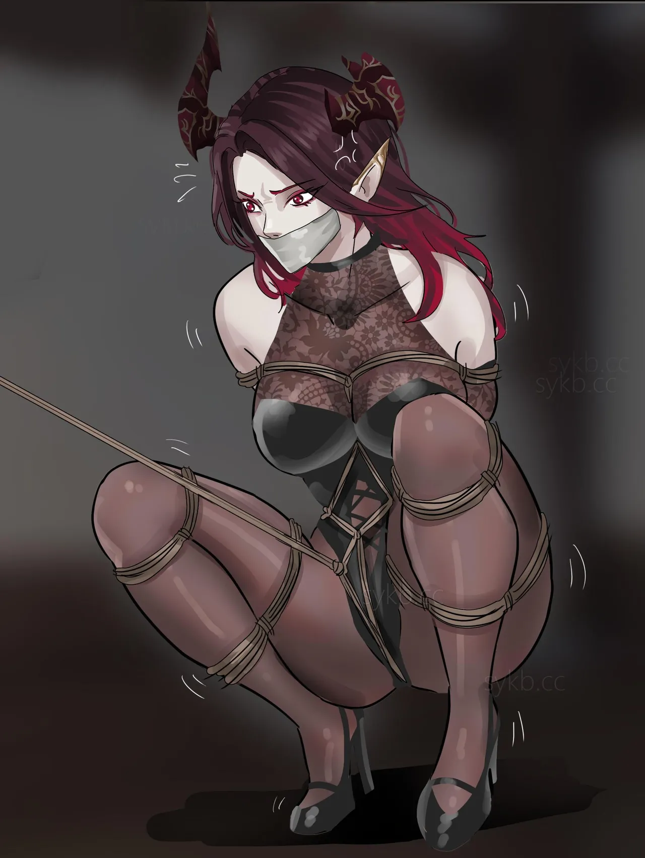 [King] 强大魔王中陷阱-帝国篇 01-03 page 84 original parody - gag bondage hentai manga - read online free