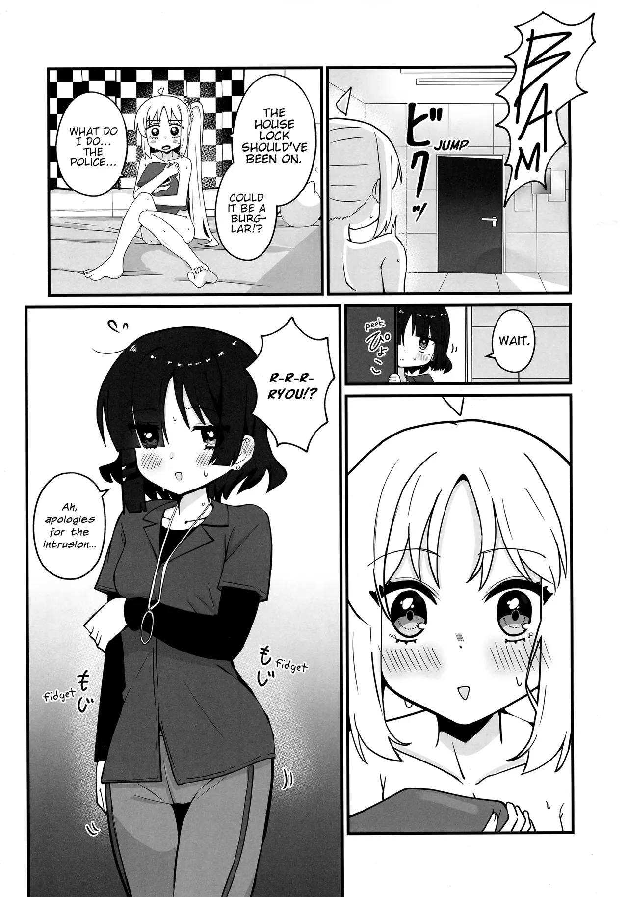 Ryou Omoi, Ryou Omoi | Thinking of Ryou, Thinking of You page 14 featuring nijika ijichi bocchi the rock parody - rough translation yuri hentai manga - read online free