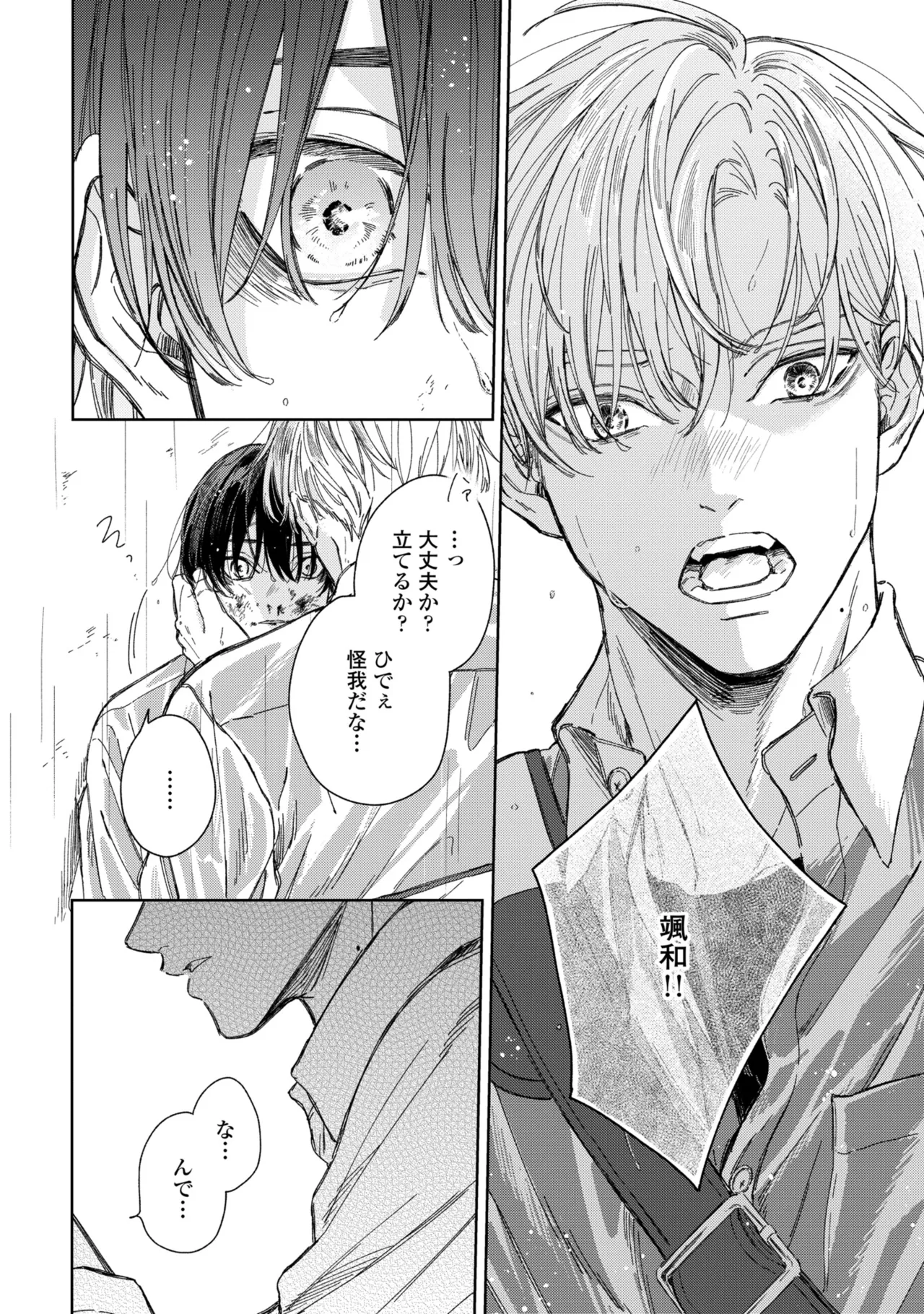 Haru ni Nagu Ao / Blue Calming in Spring page 161 - males only yaoi hentai manga - read online free