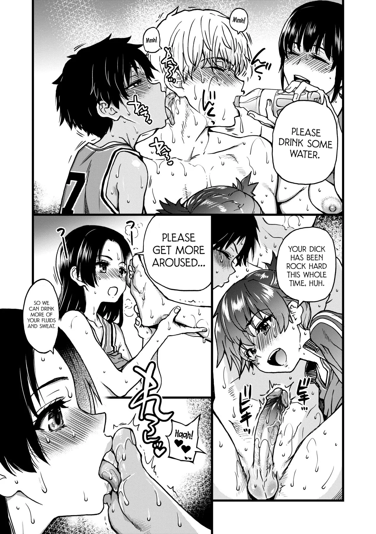 Boku no Seieki de Honpuku Kaiyu!! page 156 - sole male nakadashi hentai manga - read online free