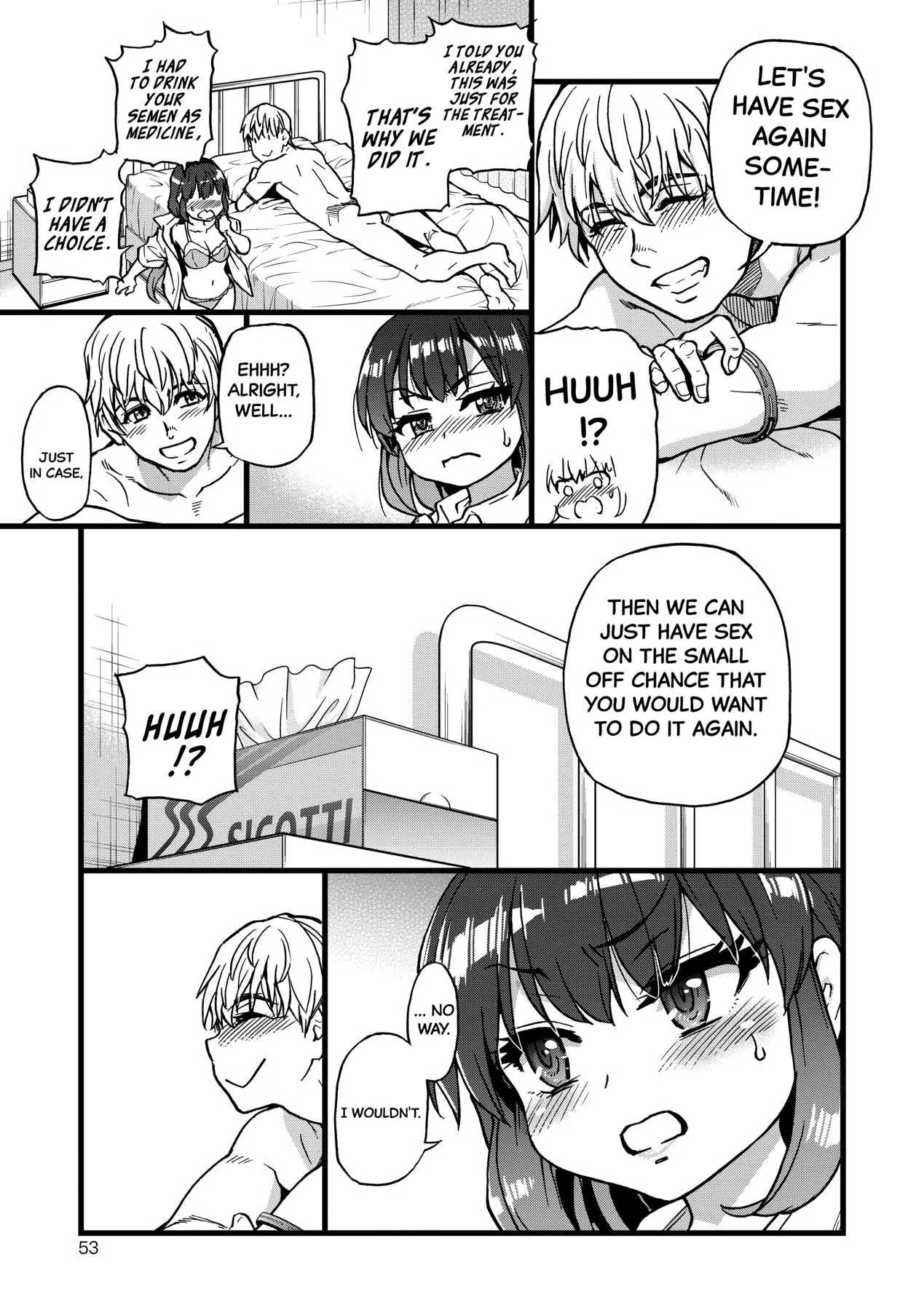 Boku no Seieki de Honpuku Kaiyu!! page 56 - milf sweating hentai manga - read online free