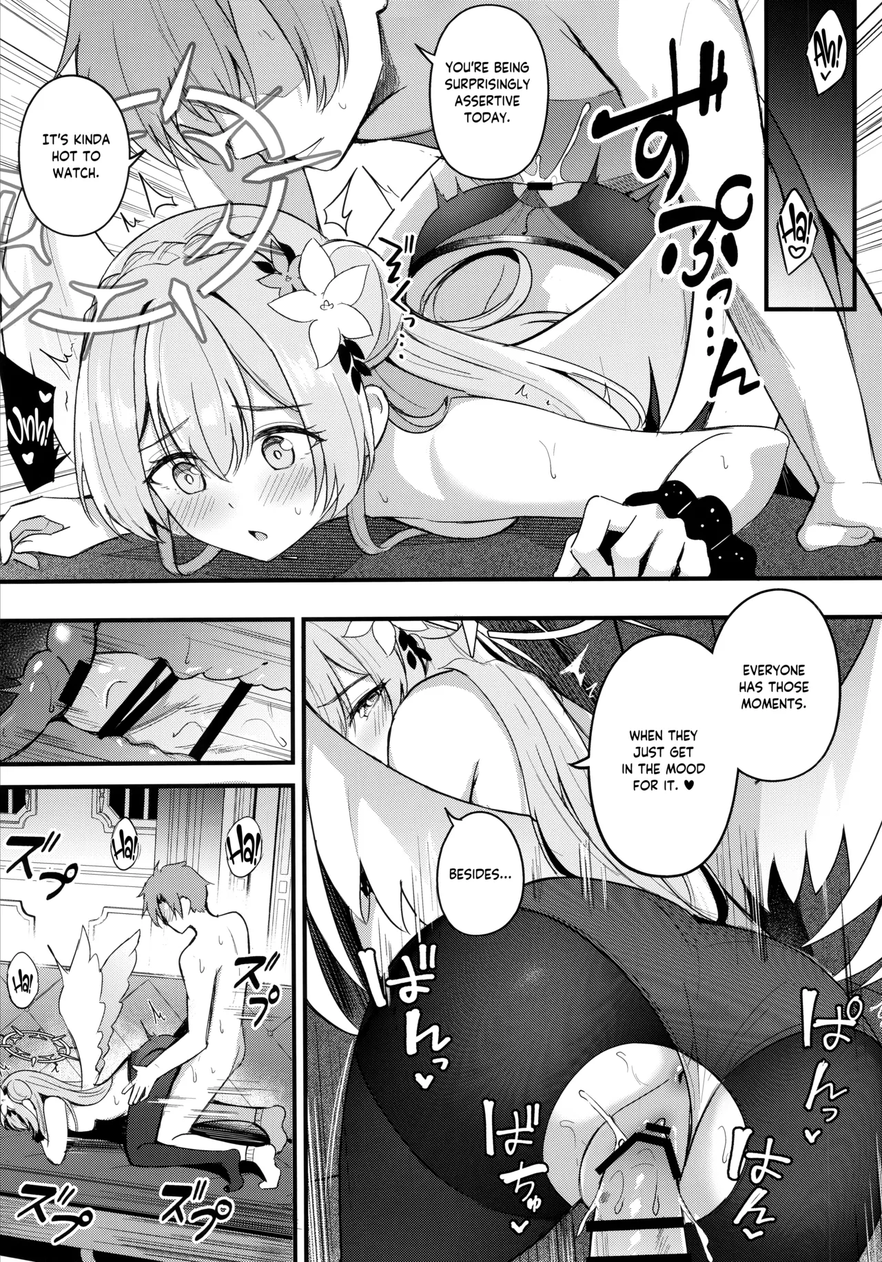Seifuku o Yogosanaide | Don't get it on the uniform! page 22 featuring sensei blue archive parody - sole female sole male hentai manga - read online free