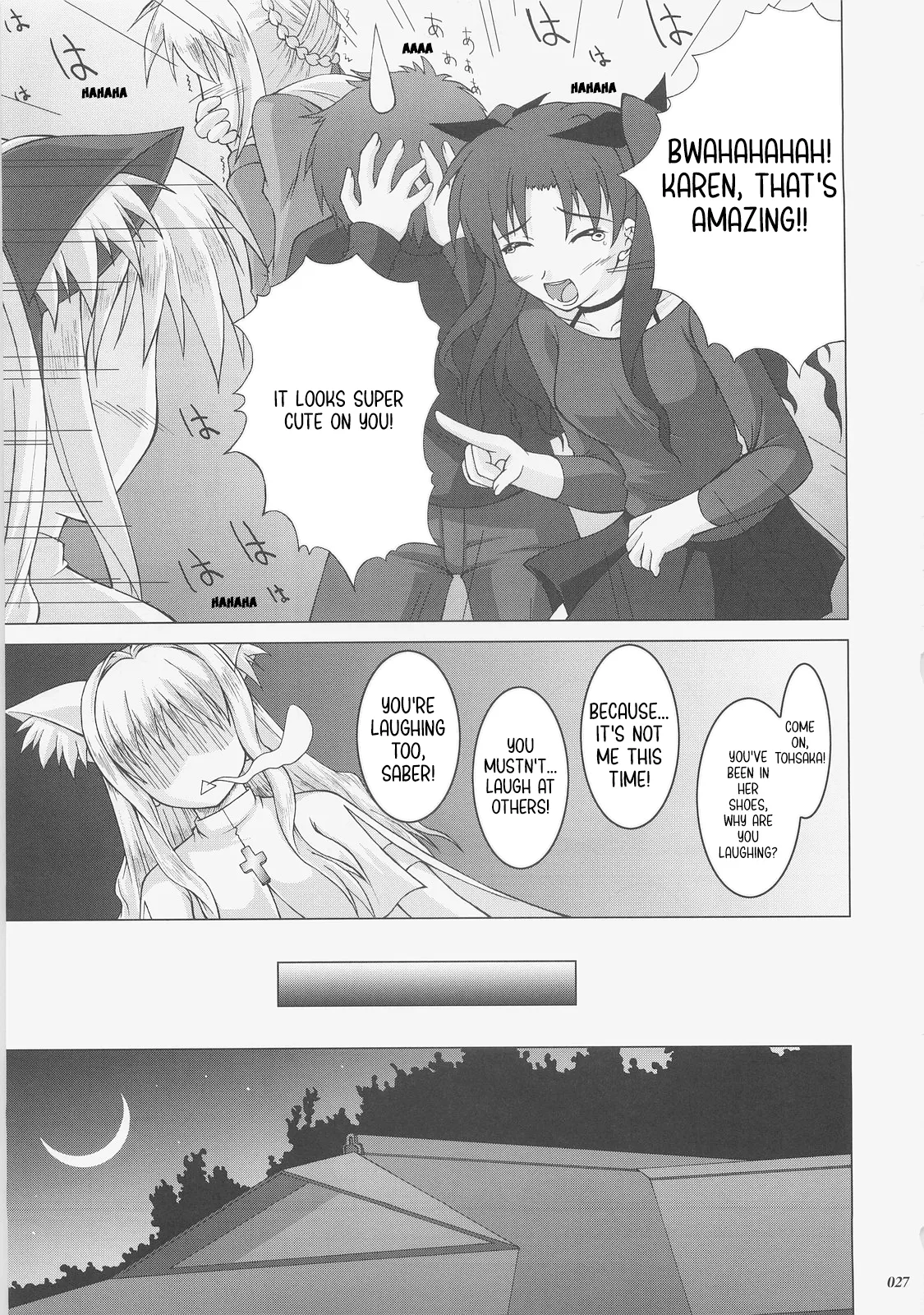 Kaiki Gesshoku | Regressive Eclipse page 26 featuring rin tosaka fate stay night parody - read online free