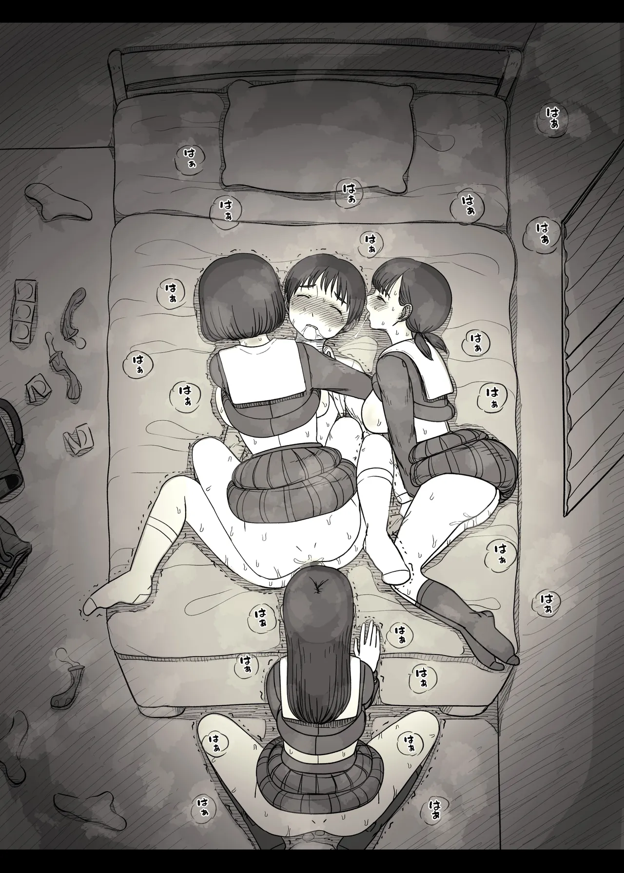 Jogakuryou ni Sasowarete 2 page 79 original parody - sole male mosaic censorship hentai manga - read online free