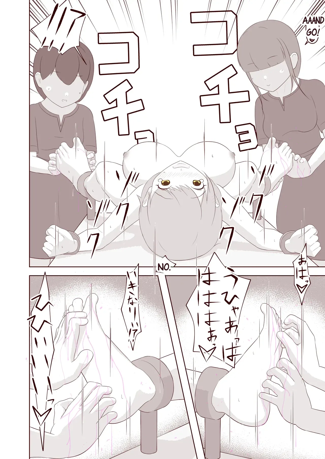 I want to have the soles of my feet tickled! page 19 original parody - big breasts females only hentai manga - read online free