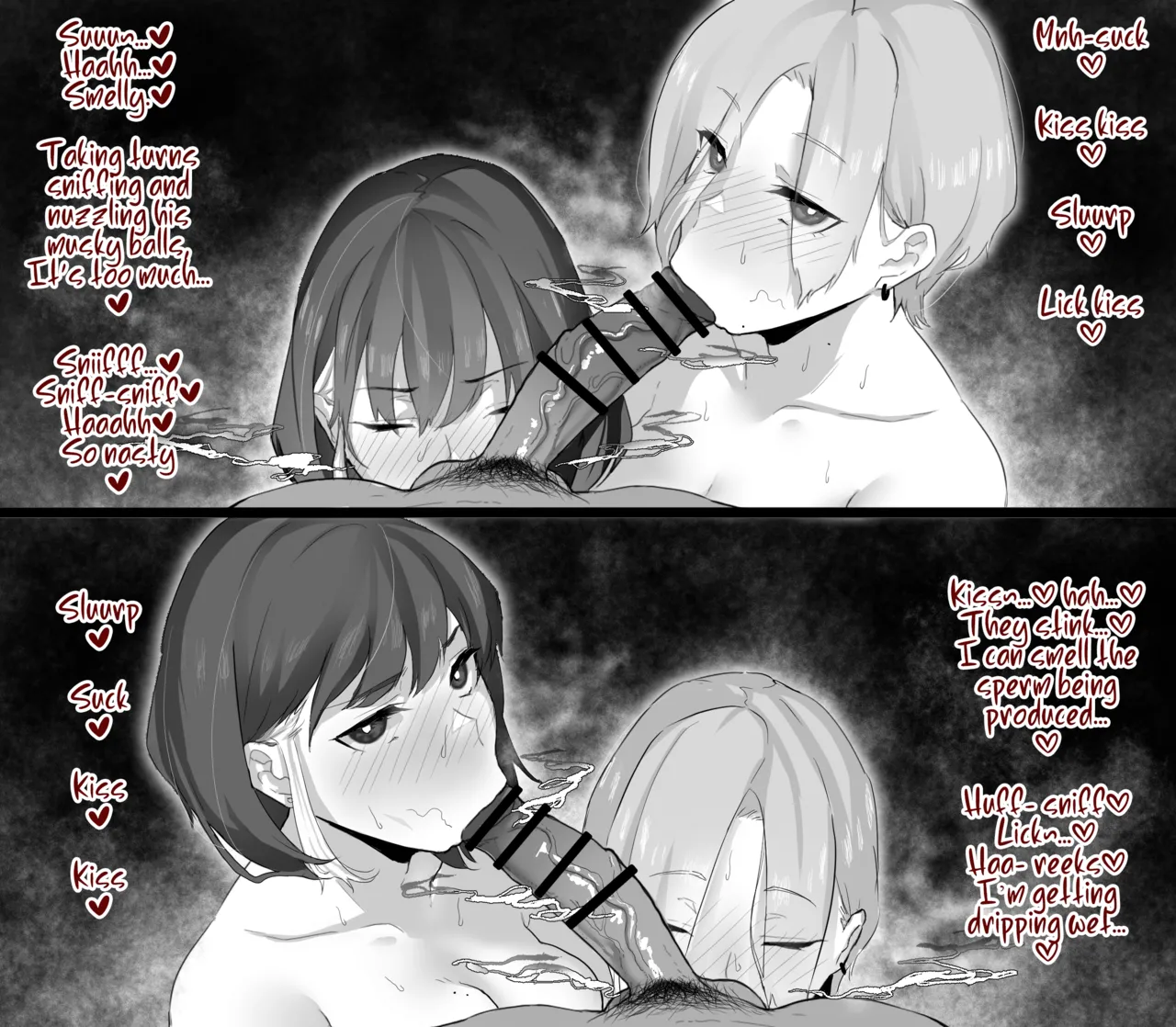 As Lesbians Whose Sex Life is in a Slump and are in Need of New Stimulation, is it Okay for the Scent of Cock to Awaken our Female Instincts? page 30 original parody - sole male nakadashi hentai manga - read online free