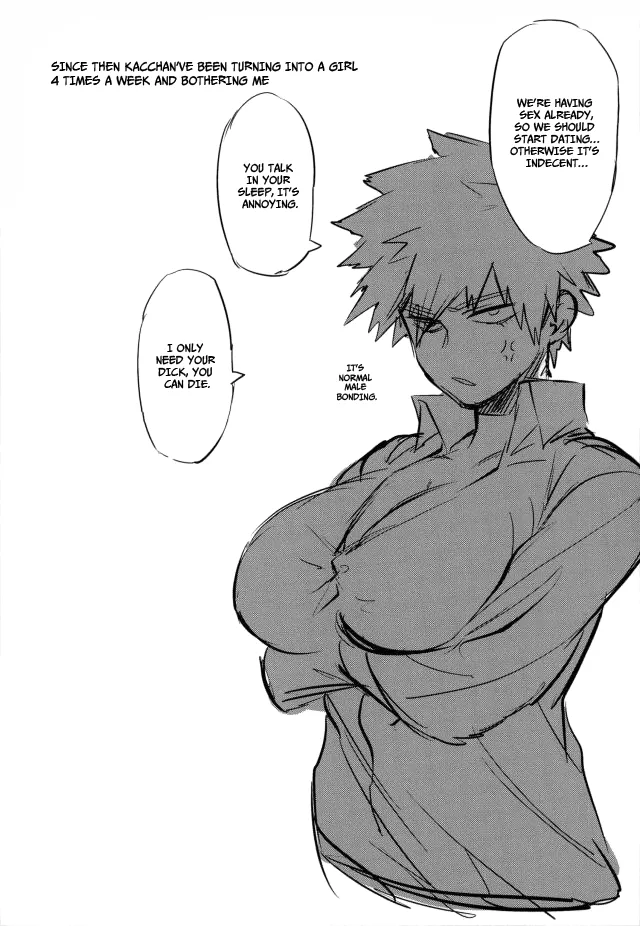 Katsuki Dynamite!! page 27 featuring izuku midoriya my hero academia parody - schoolboy uniform femdom hentai manga - read online free