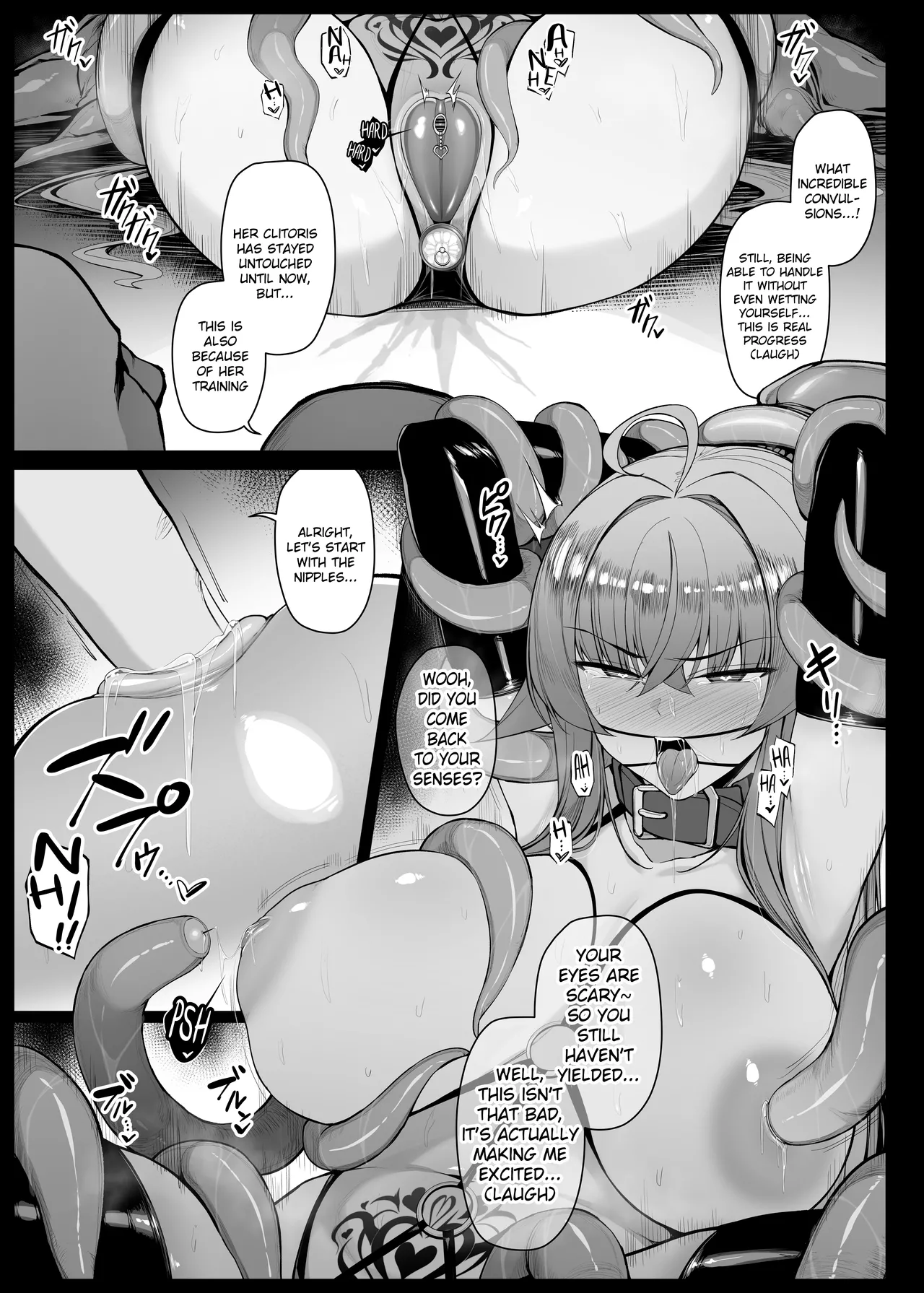 karada o kaihatsusarete Kuri seme onani-sareru hiroin EP5 - Page 3