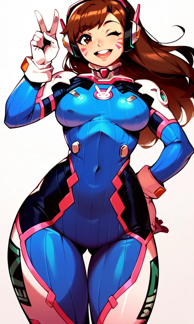 Overwatch - Dva daidoujipv ai generated - Page 2