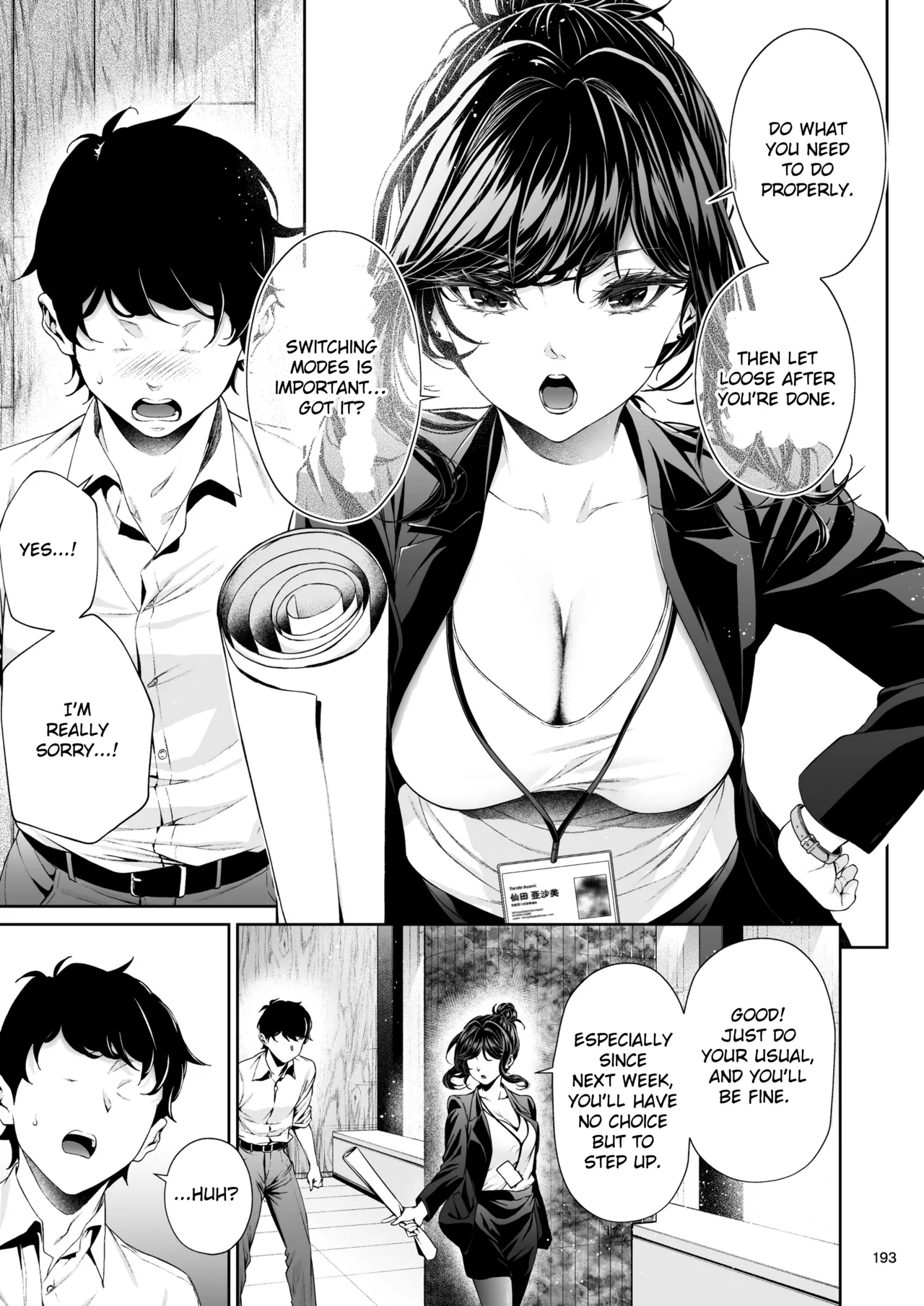 Senpai to Umi no Tsuzuki | The Continuation of Senpai and the Sea page 20 original parody - business suit squirting hentai manga - read online free