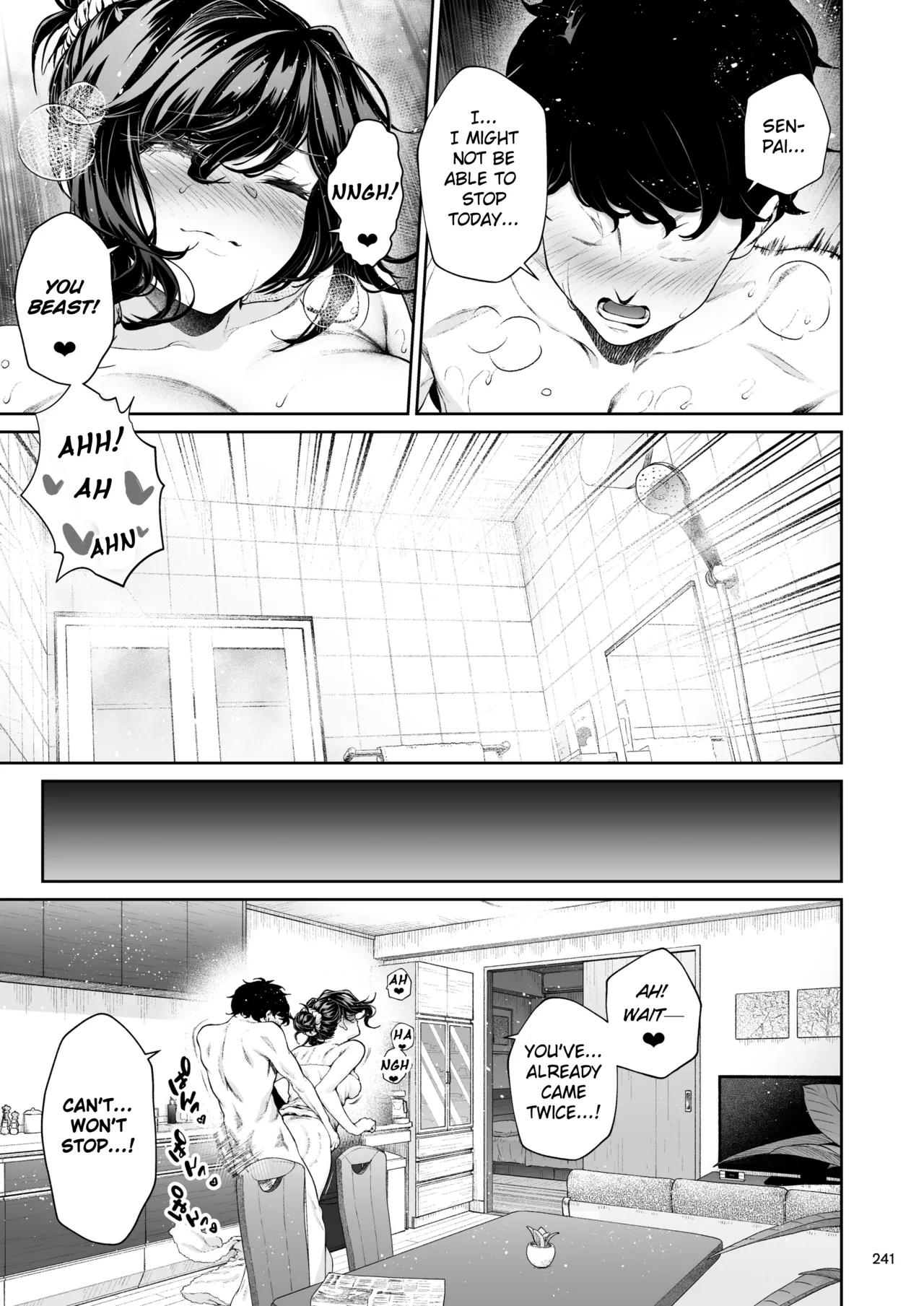 Senpai to Umi no Tsuzuki | The Continuation of Senpai and the Sea page 68 original parody - business suit squirting hentai manga - read online free