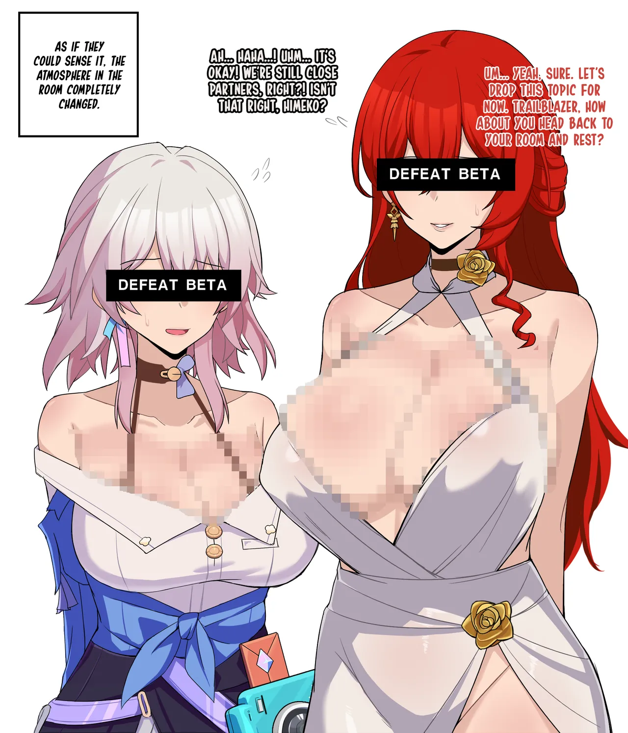 Honkai Star Rail Beta Chip Censor Part 1 page 15 featuring jade honkai star rail parody - big breasts swimsuit hentai manga - read online free