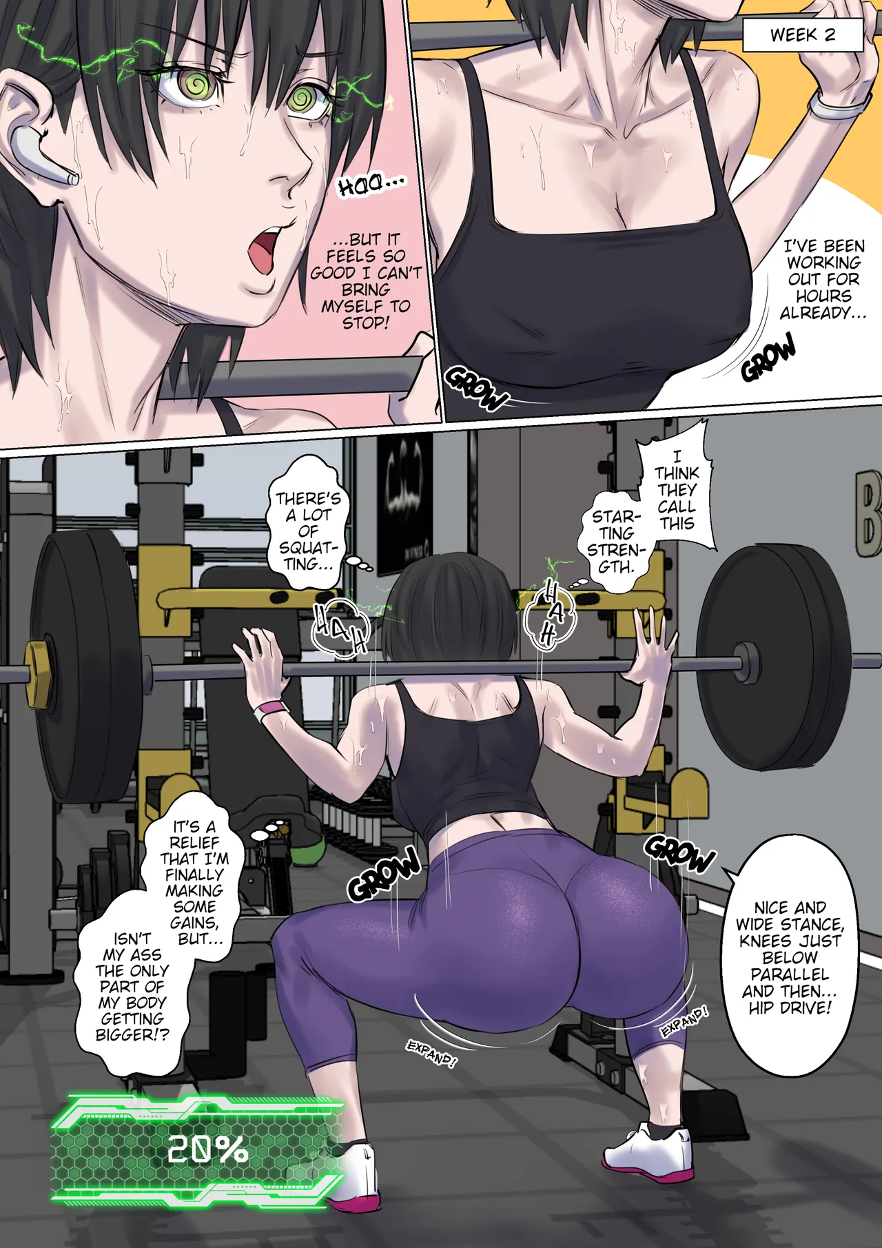 From Fuckboy To Fitness Influencer page 9 original parody - big breasts big ass hentai manga - read online free