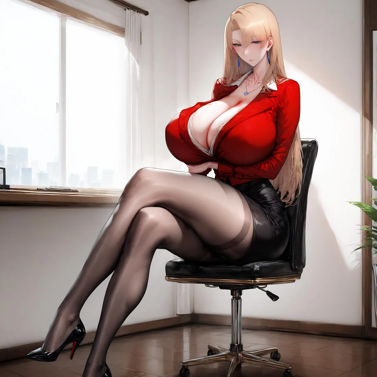 Kurashiki Reika 巨乳加大分 jrjdf ai generated page 14 - big penis big breasts hentai manga - read online free