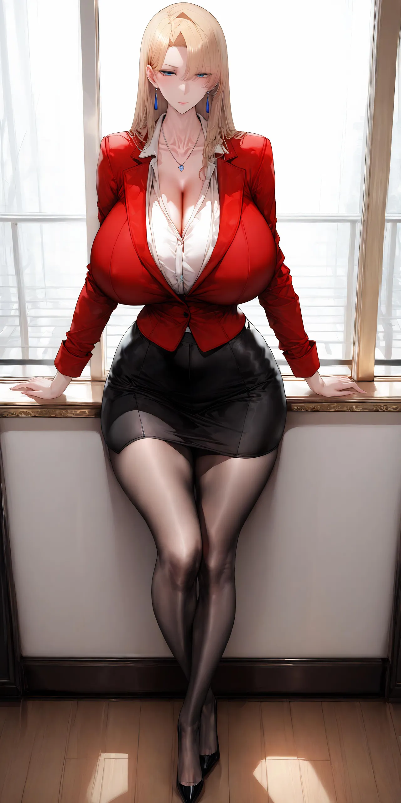 Kurashiki Reika 巨乳加大分 jrjdf ai generated page 34 - milf big breasts hentai manga - read online free