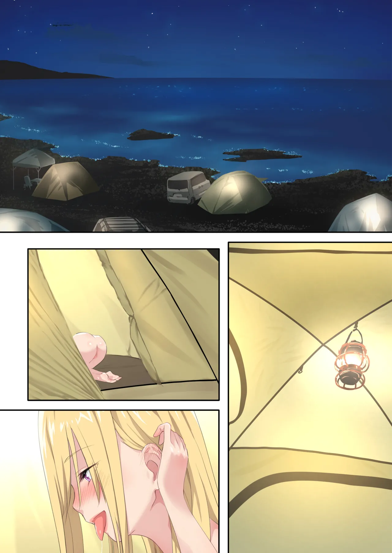 Gal Camp v page 132 original parody - big breasts swimsuit hentai manga - read online free