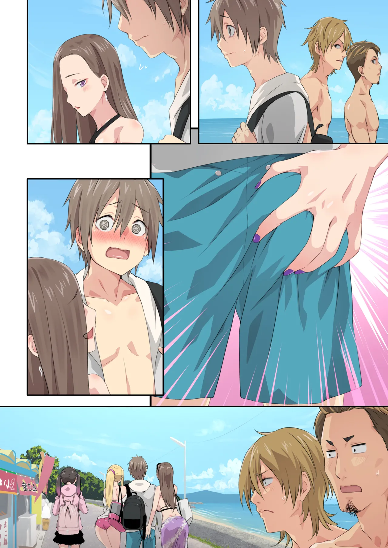 Gal Camp v page 86 original parody - big breasts swimsuit hentai manga - read online free