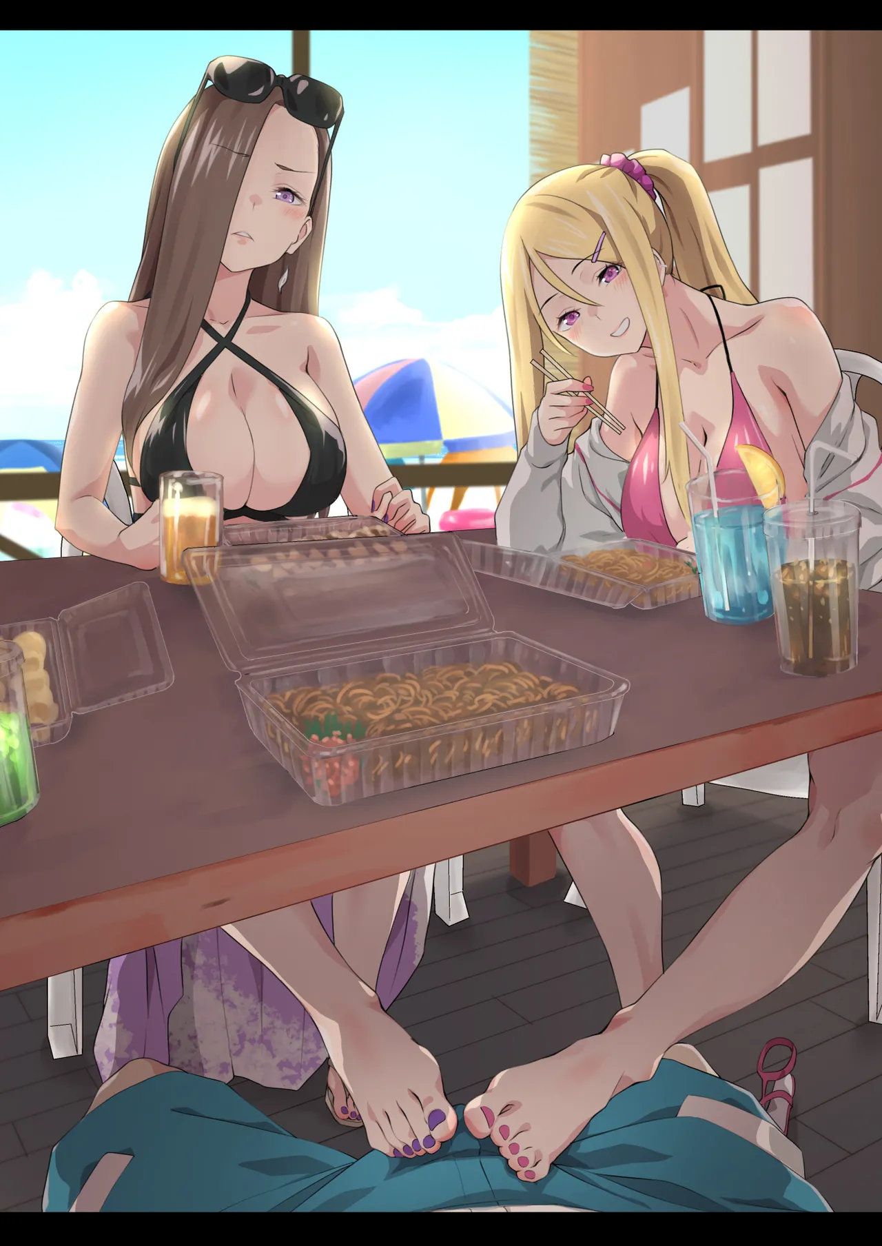 Gal Camp v page 97 original parody - big breasts swimsuit hentai manga - read online free