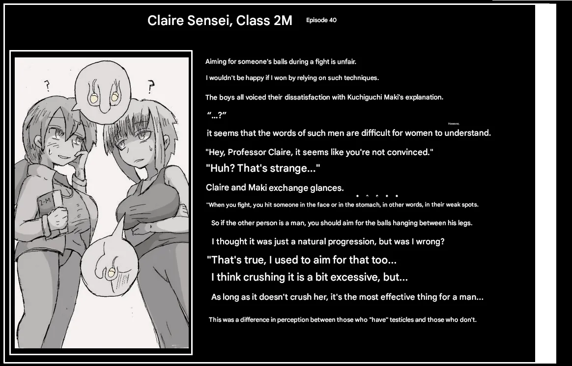 Doseijin page 40 original parody - rough translation femdom hentai manga - read online free