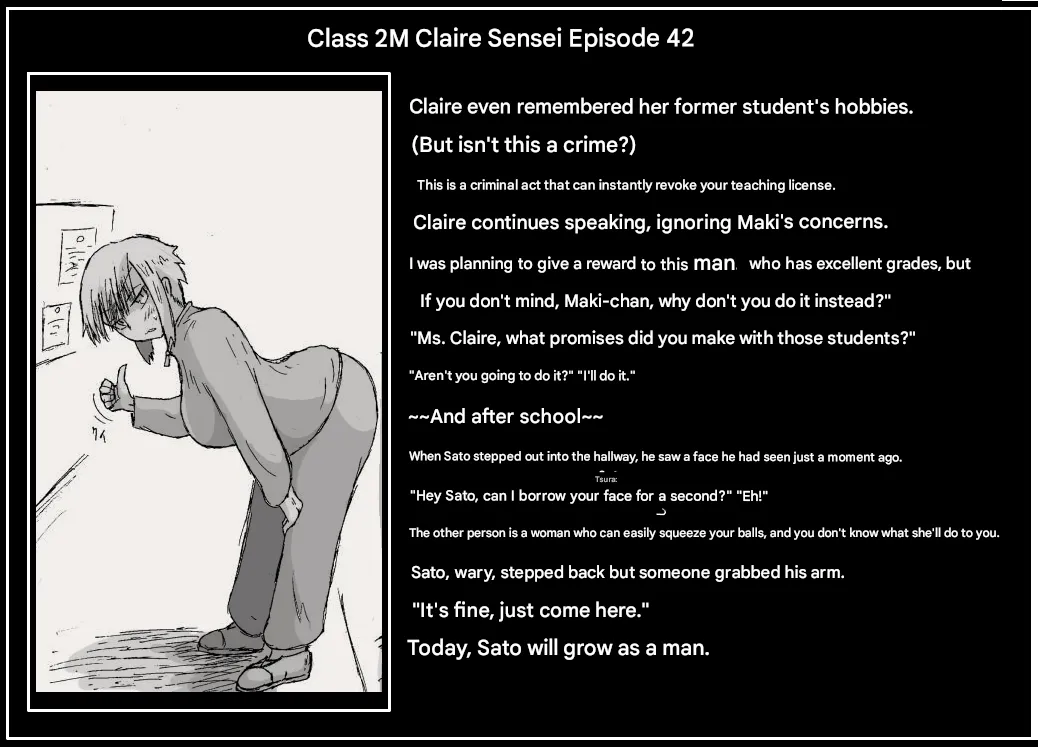 Doseijin page 42 original parody - rough translation femdom hentai manga - read online free