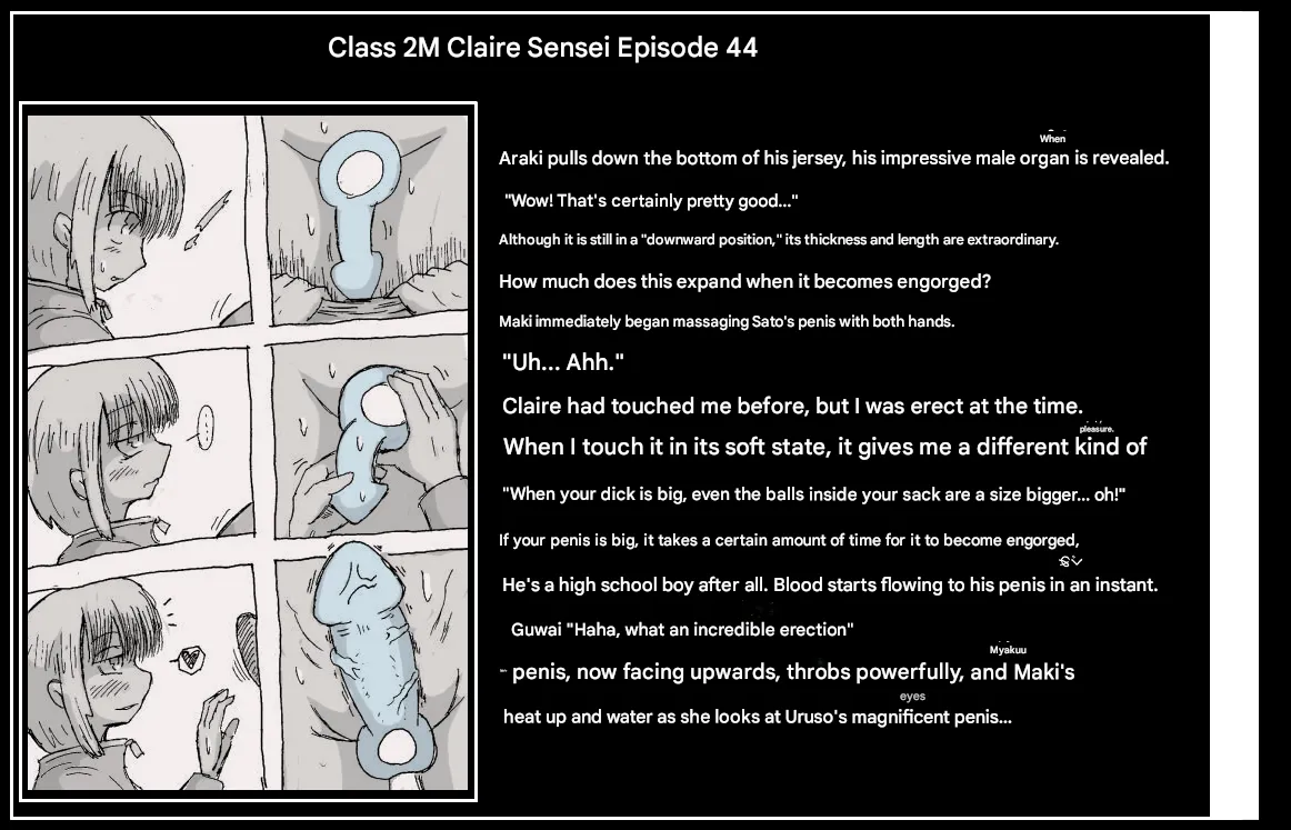 Doseijin page 44 original parody - rough translation femdom hentai manga - read online free