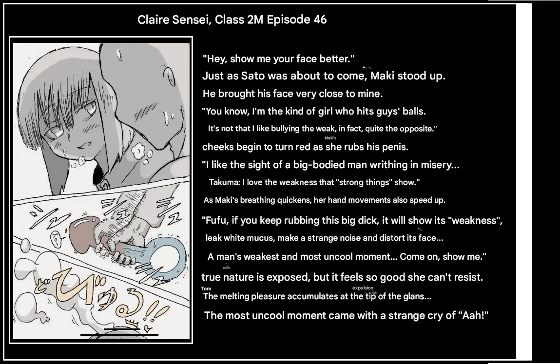 Doseijin page 46 original parody - rough translation femdom hentai manga - read online free