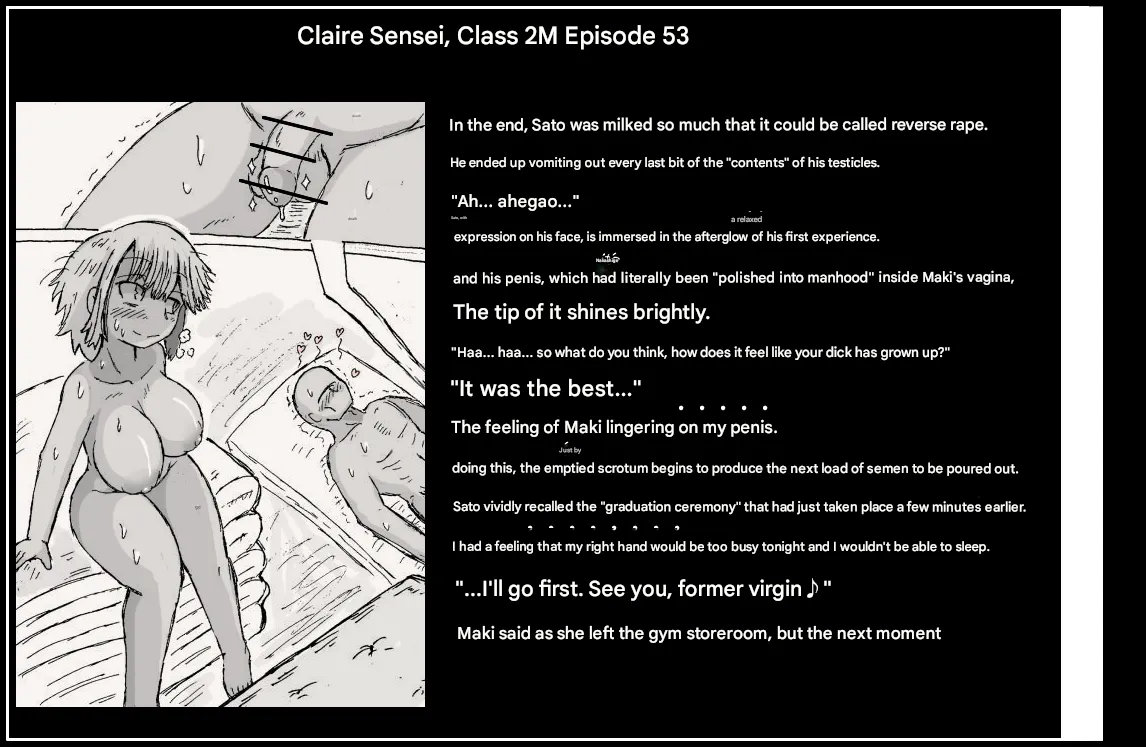 Doseijin page 53 original parody - rough translation femdom hentai manga - read online free