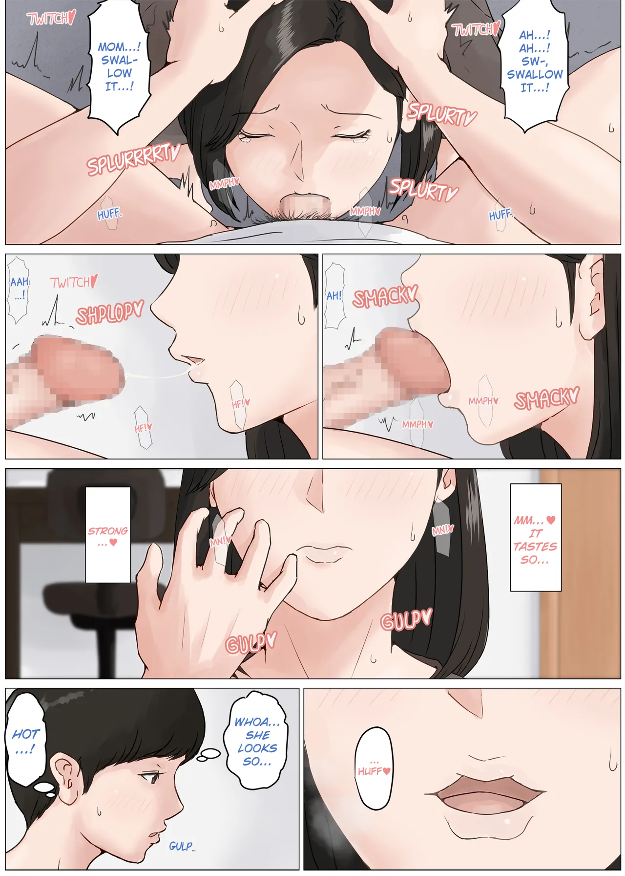 [Horsetail] Kaa-san Janakya Dame Nanda!! 3 ~Natsuyasumi Zenpen~ | Mother and No Other!! 3 ~Summer Holiday First Part~ [With transparency] [English] page 11 original parody - sole female sole male hentai manga - read online free