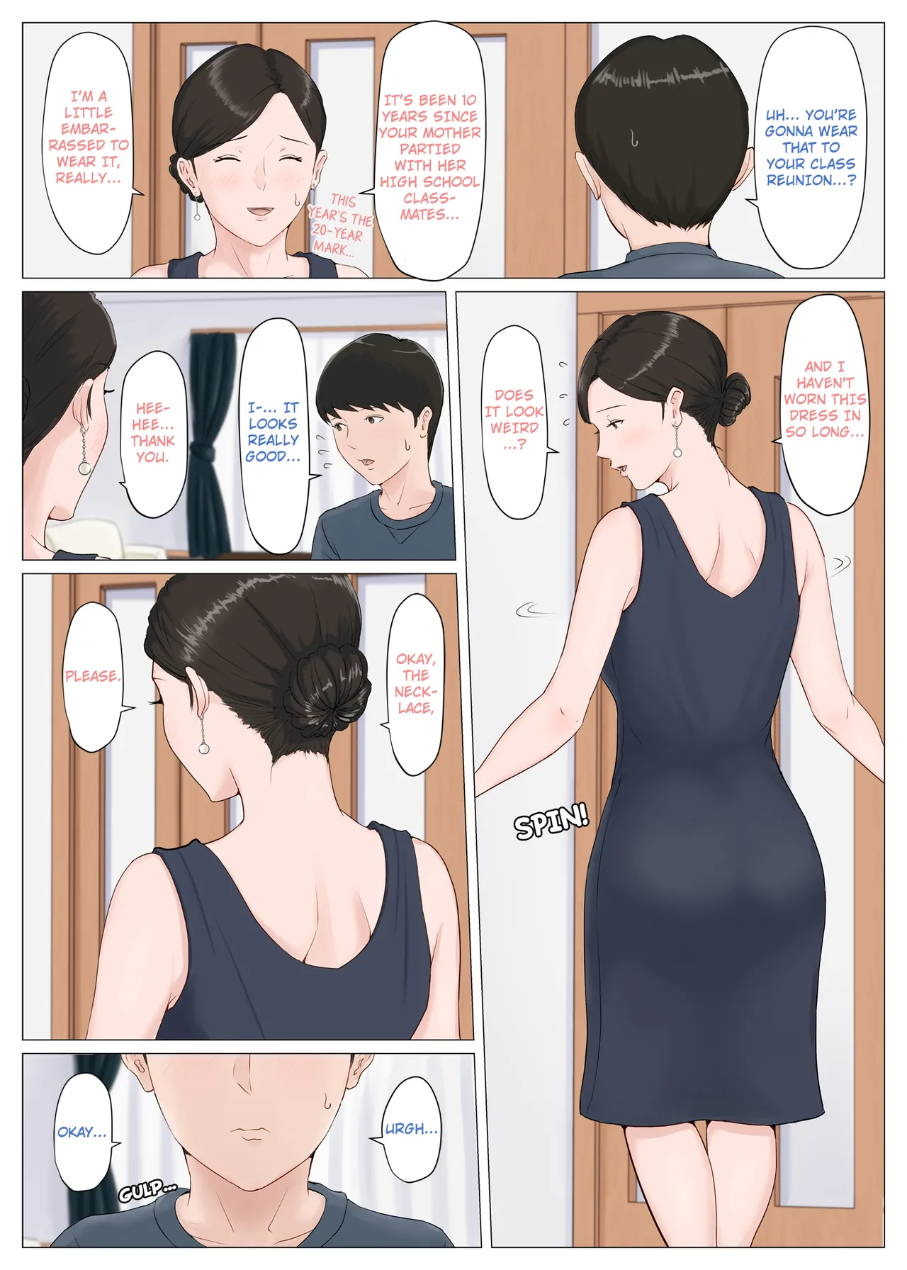 [Horsetail] Kaa-san Janakya Dame Nanda!! 5 ~Kanketsuhen Zenpen~| Mother and No Other!! 5 ~Conclusion First Part~ [No Transparency] [English] page 34 original parody - sole female sole male hentai manga - read online free