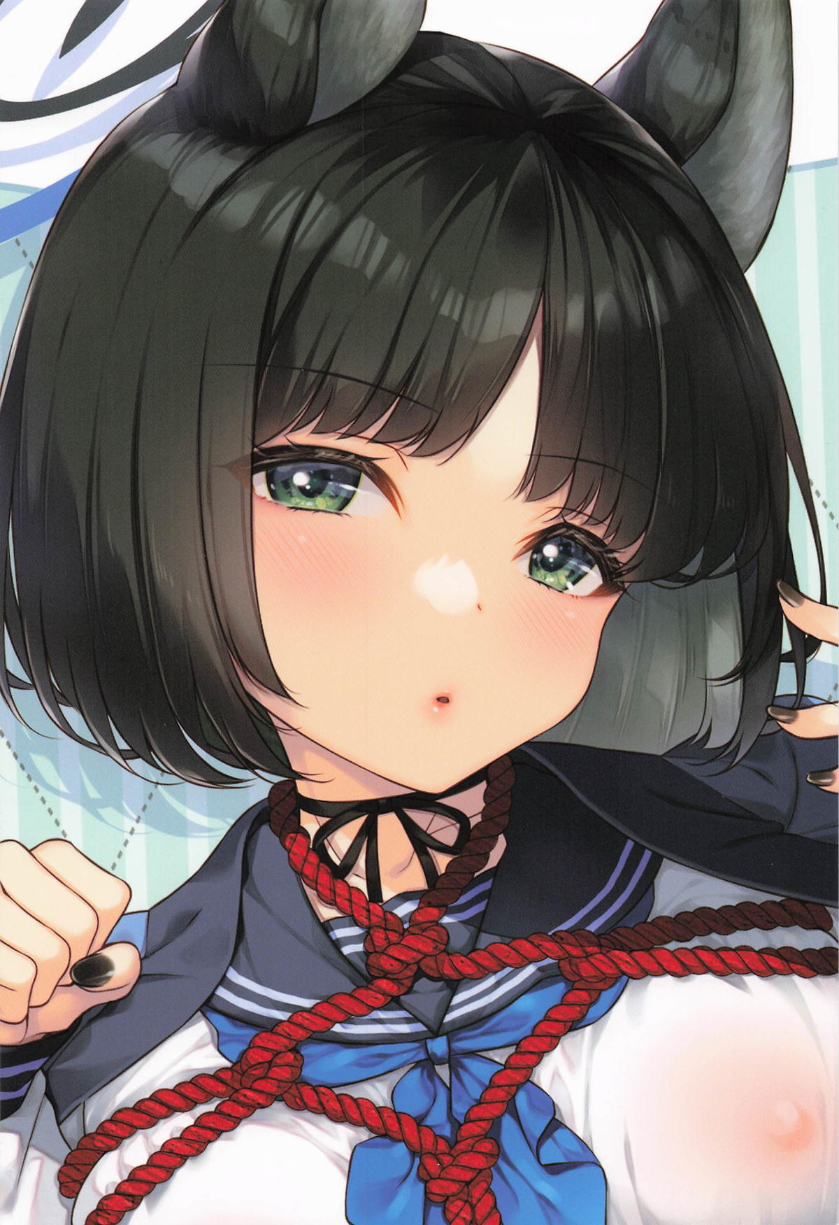 Hekibon 2 page 18 featuring kikyou kiryuu blue archive parody - tailjob bondage hentai manga - read online free