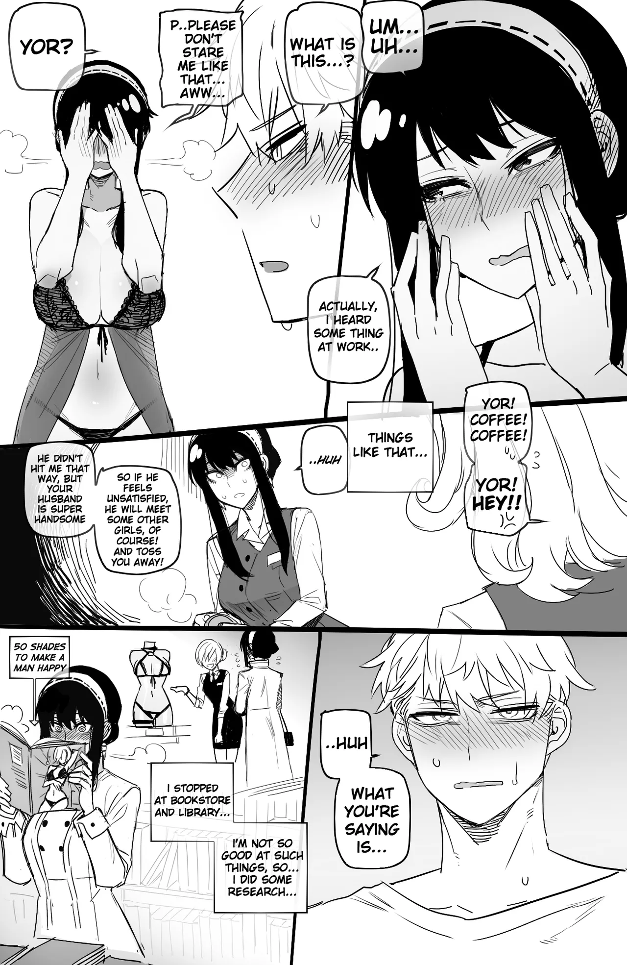 Spy x Sex | 04/2022 reward page 9 featuring yor forger spy x family parody - sole female sole male hentai manga - read online free