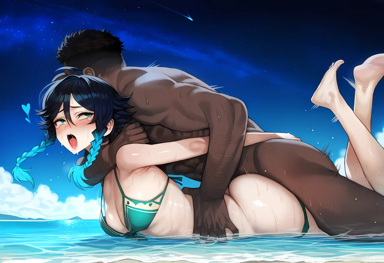 Fem venti 1-A dot ai generated page 17 featuring venti genshin impact parody - swimsuit big penis hentai manga - read online free