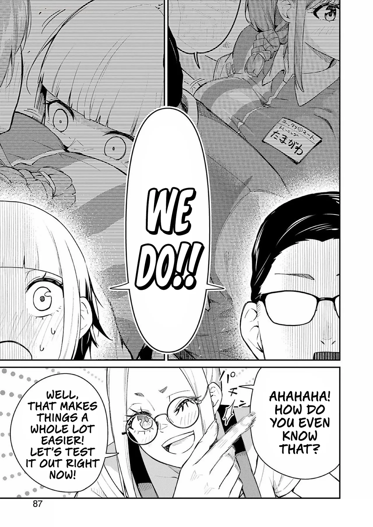 [Matsutake Ume & Matsumoto Komikan] Tamagawa-san Detemashita? - CHAPTER 6 page 18 - big breasts glasses hentai manga - read online free