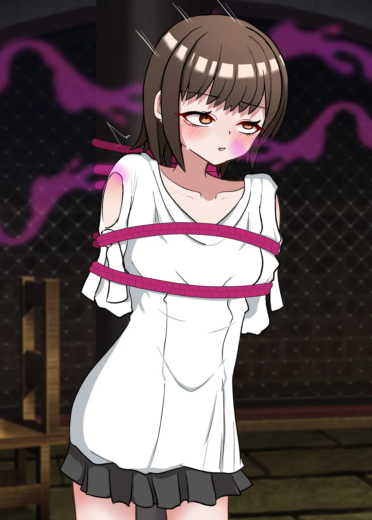 Tensei shitara soku kinbaku dorei ni otosarete tsunde shimaimashita page 39 original parody - big breasts gag hentai manga - read online free