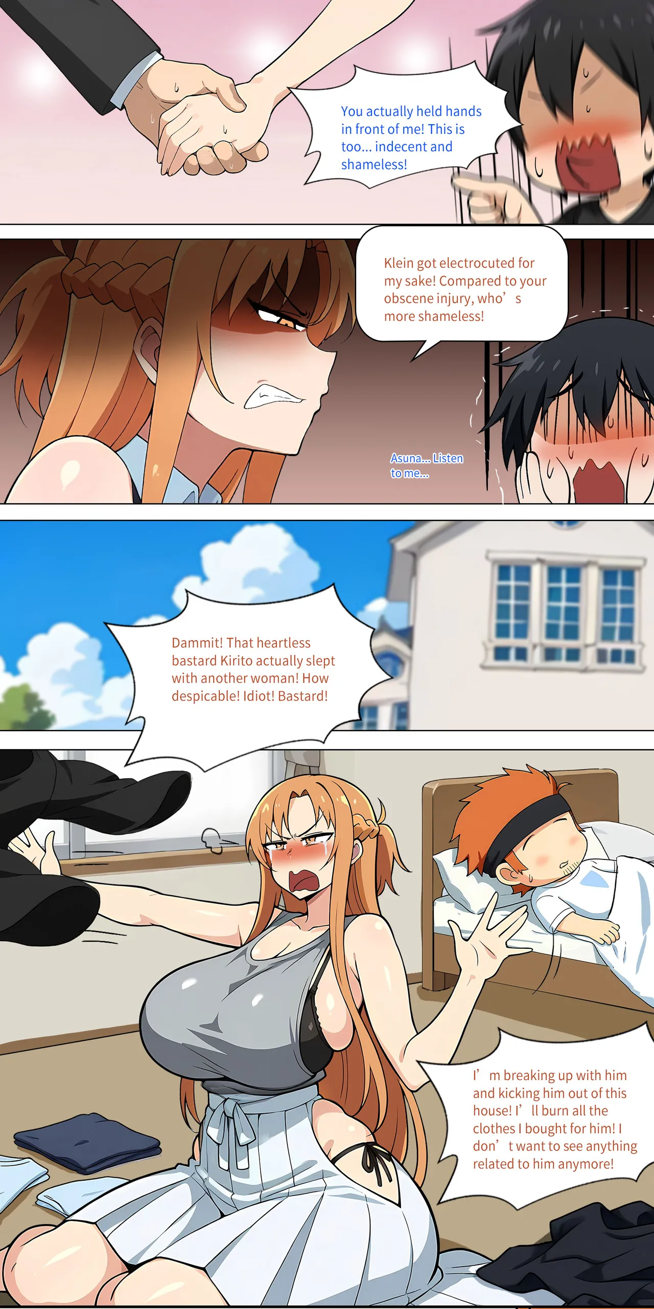 Asuna family 1-36 page 354 featuring asuna yuuki sword art online parody - full color big breasts hentai manga - read online free