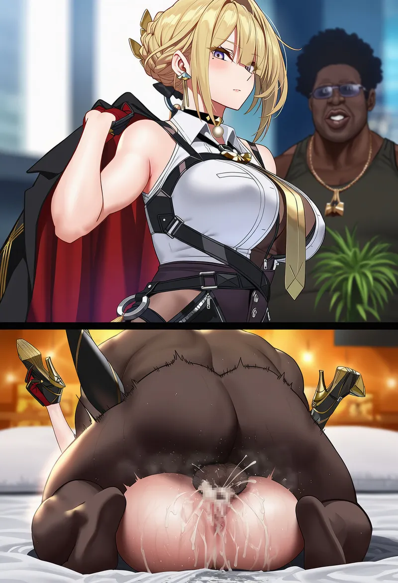 Evelyn Chevalier x BBC page 71 featuring evelyn chevalier zenless zone zero parody - sole female nakadashi hentai manga - read online free