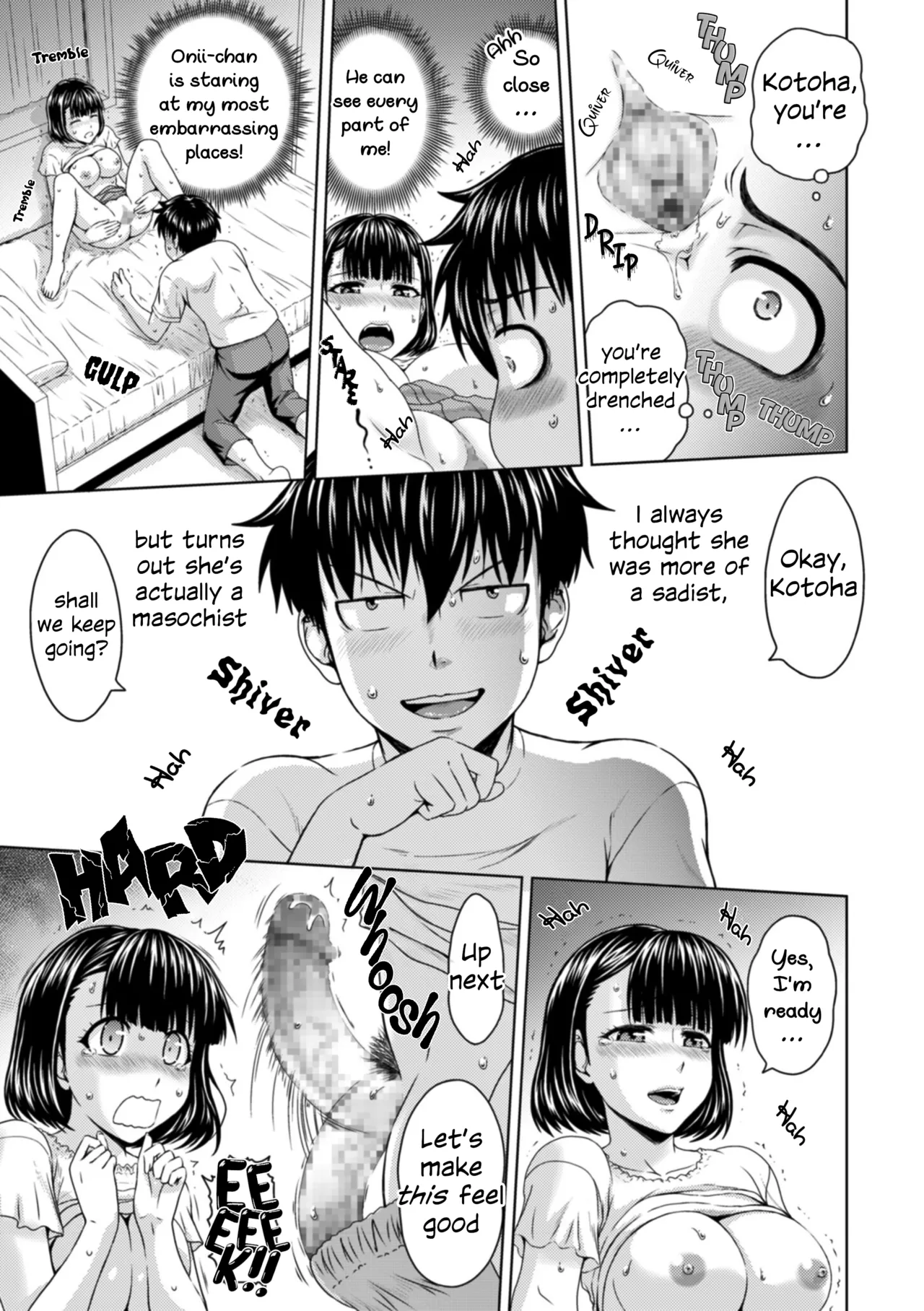 Honjitsu mo Haha to Imouto no Choukyou Hiyori | Another Good Day to Train my Mother and Little Sister Ch. 3-4 page 29 - sole male mosaic censorship hentai manga - read online free