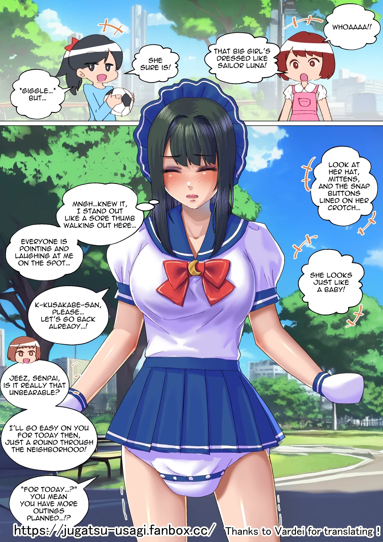 Kouhai no Iinari Baby | Kouhai’s Pushover Baby page 18 original parody - full color big breasts hentai manga - read online free