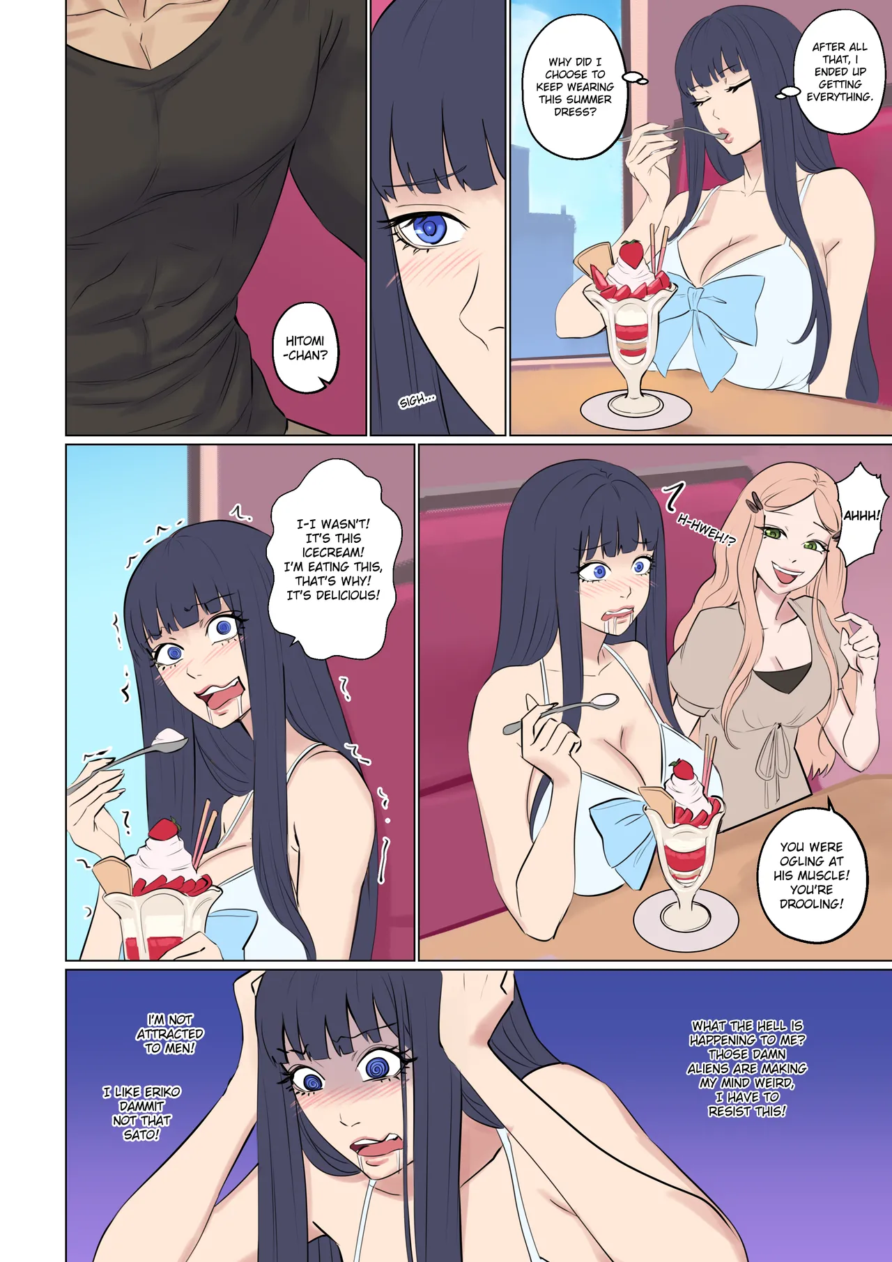 Alien abduction page 31 original parody - swimsuit bikini hentai manga - read online free