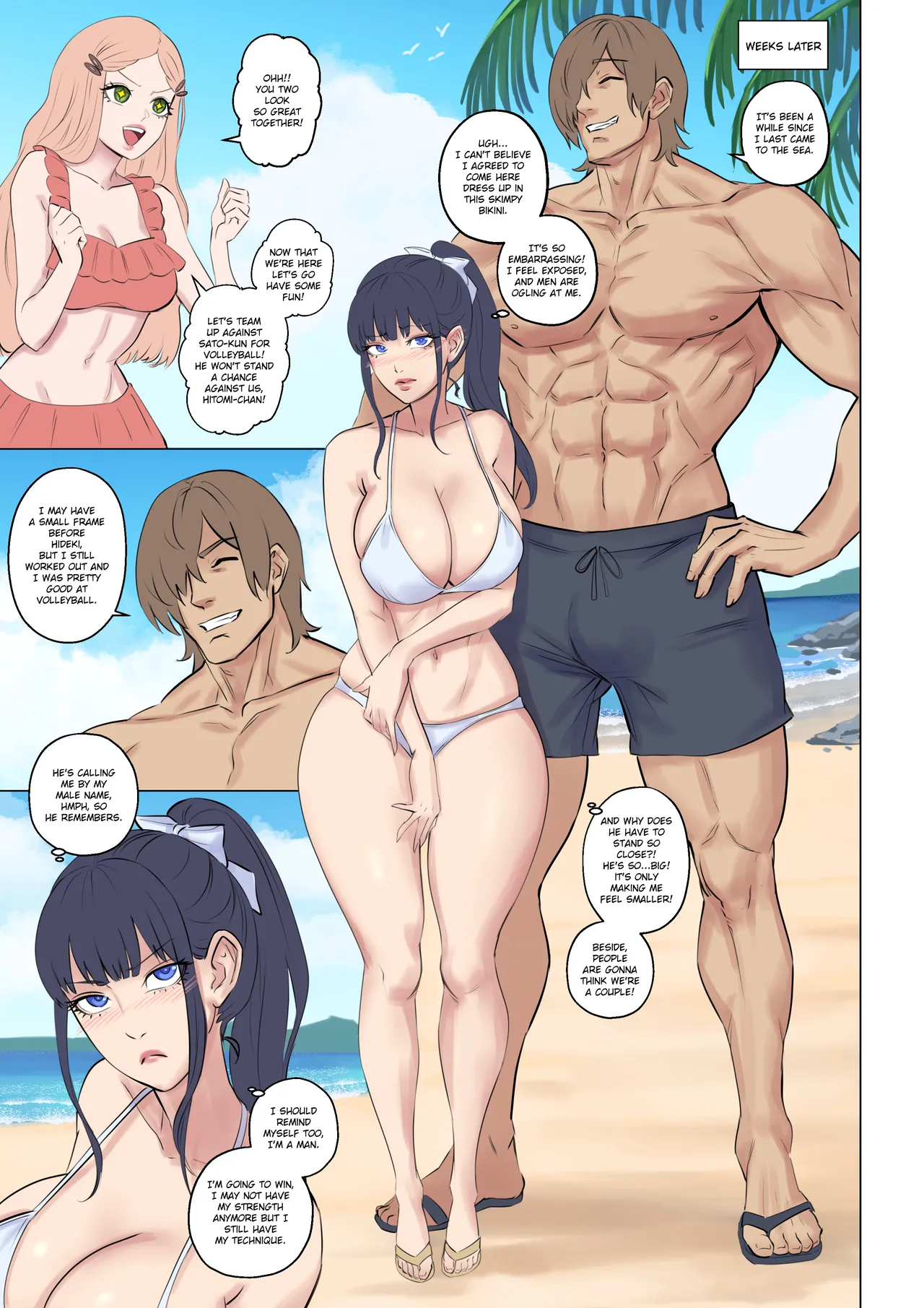 Alien abduction page 32 original parody - kissing big breasts hentai manga - read online free