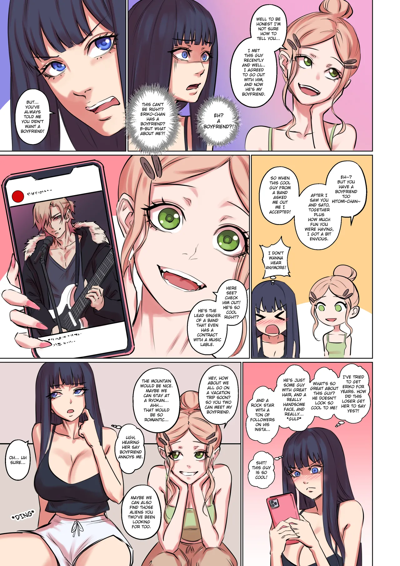 Alien abduction page 66 original parody - kissing big breasts hentai manga - read online free