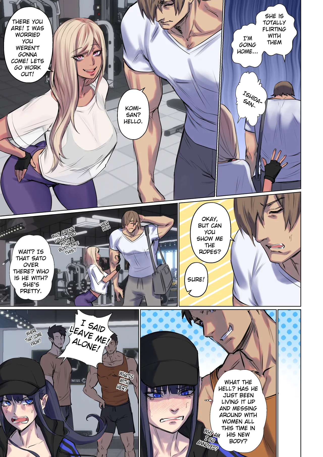 Alien abduction page 87 original parody - swimsuit bikini hentai manga - read online free