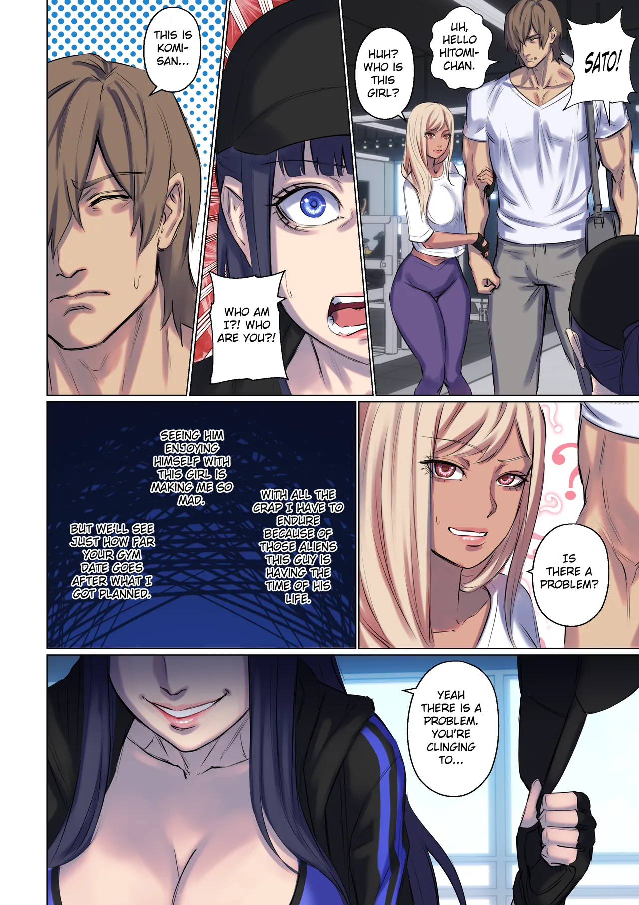 Alien abduction page 88 original parody - swimsuit bikini hentai manga - read online free